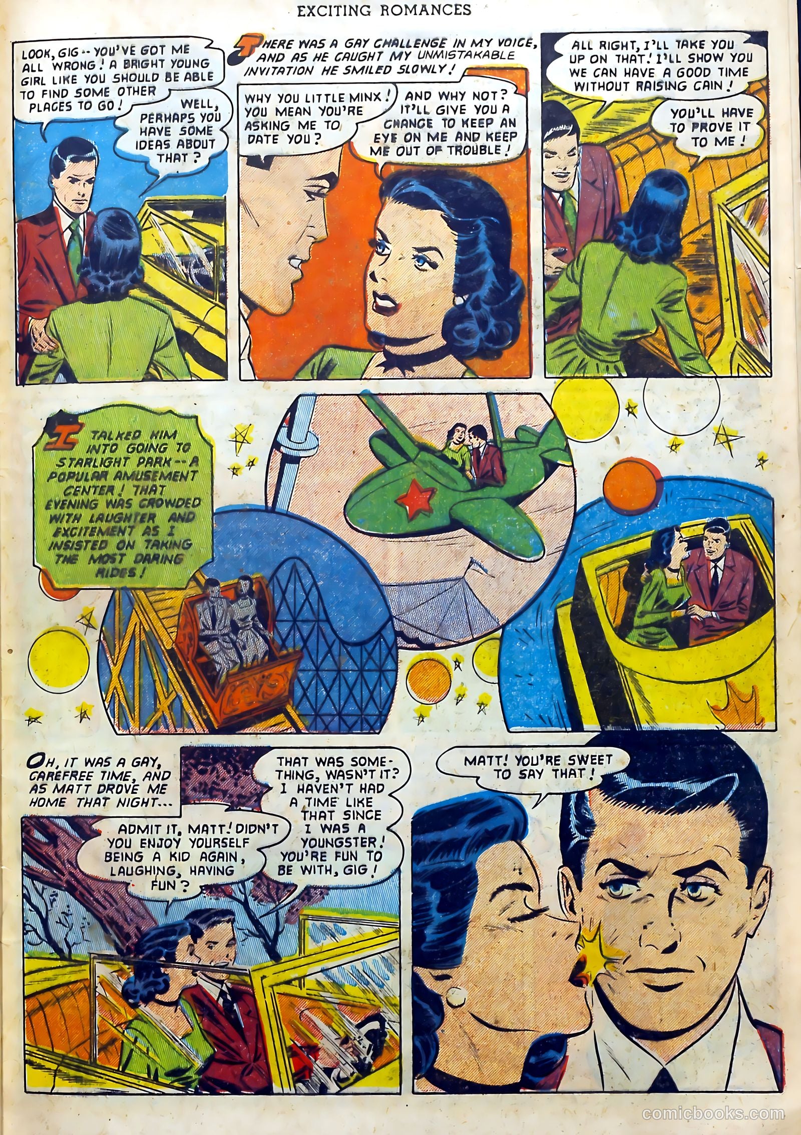 Exciting Romances #12 (1953) — page 29 of 36