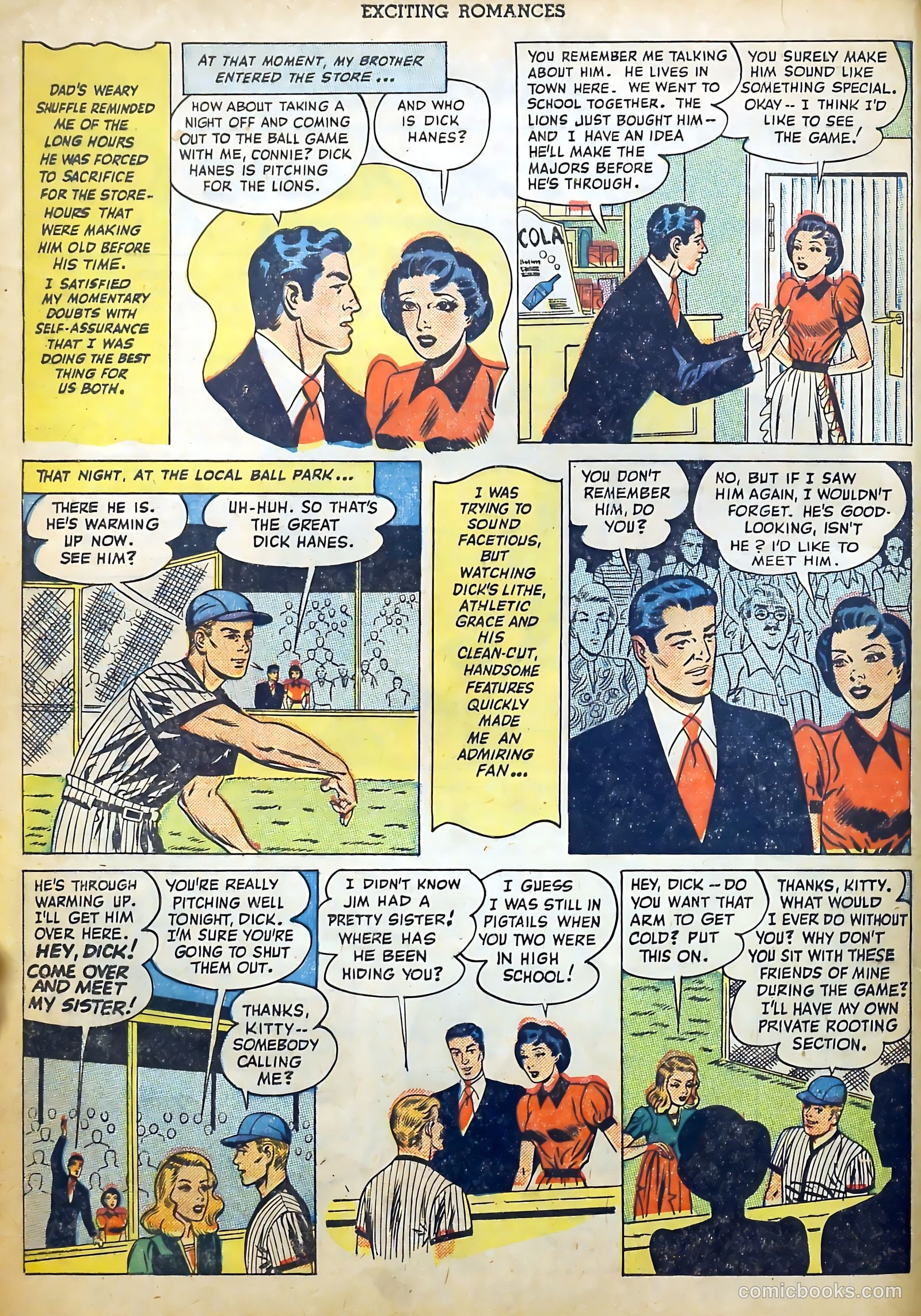 Exciting Romances #2 (1950) — page 4 of 36