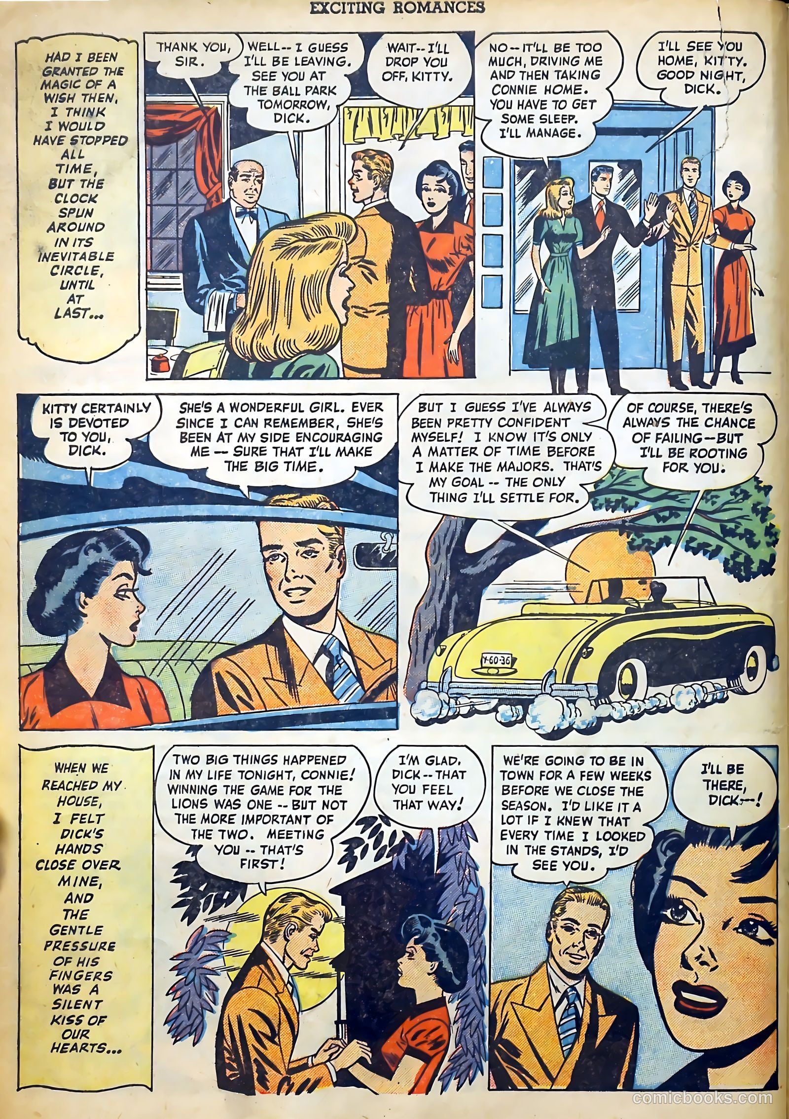 Exciting Romances #2 (1950) — page 6 of 36