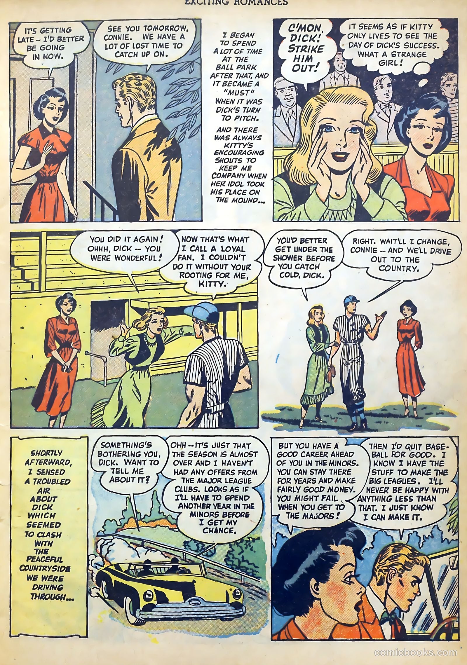 Exciting Romances #2 (1950) — page 7 of 36