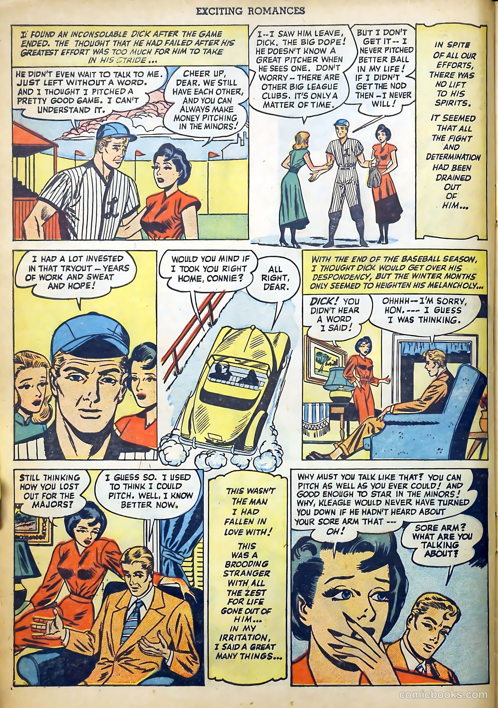 Exciting Romances #2 (1950) — page 10 of 36