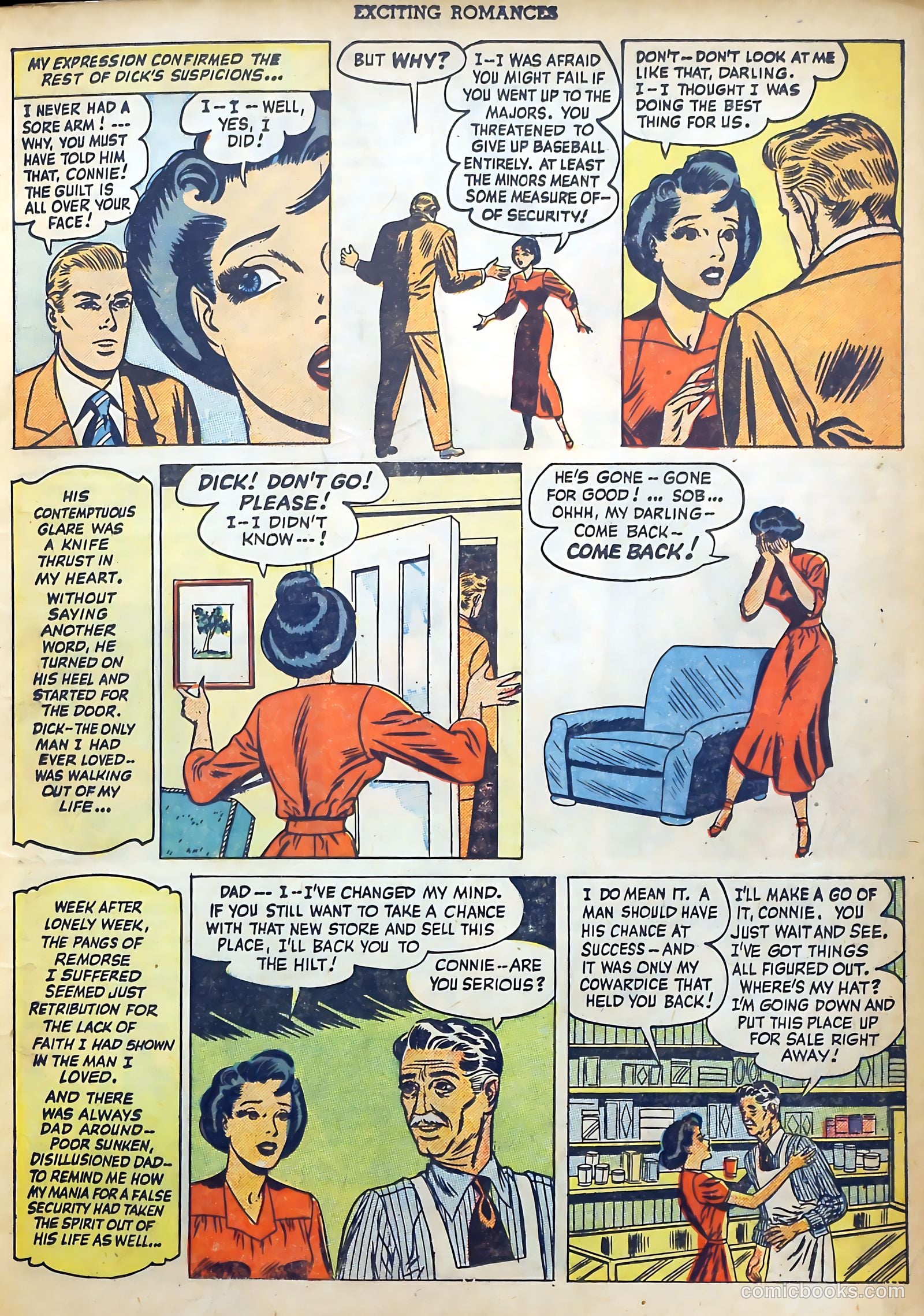 Exciting Romances #2 (1950) — page 11 of 36