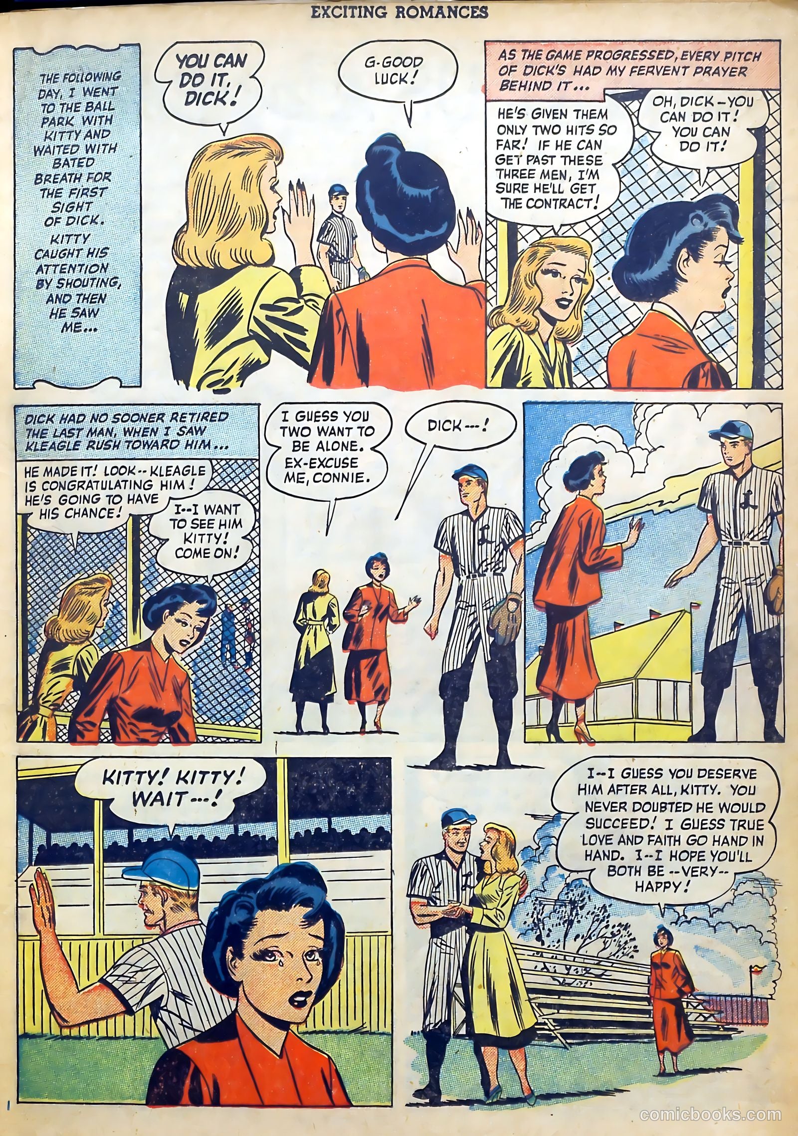Exciting Romances #2 (1950) — page 13 of 36