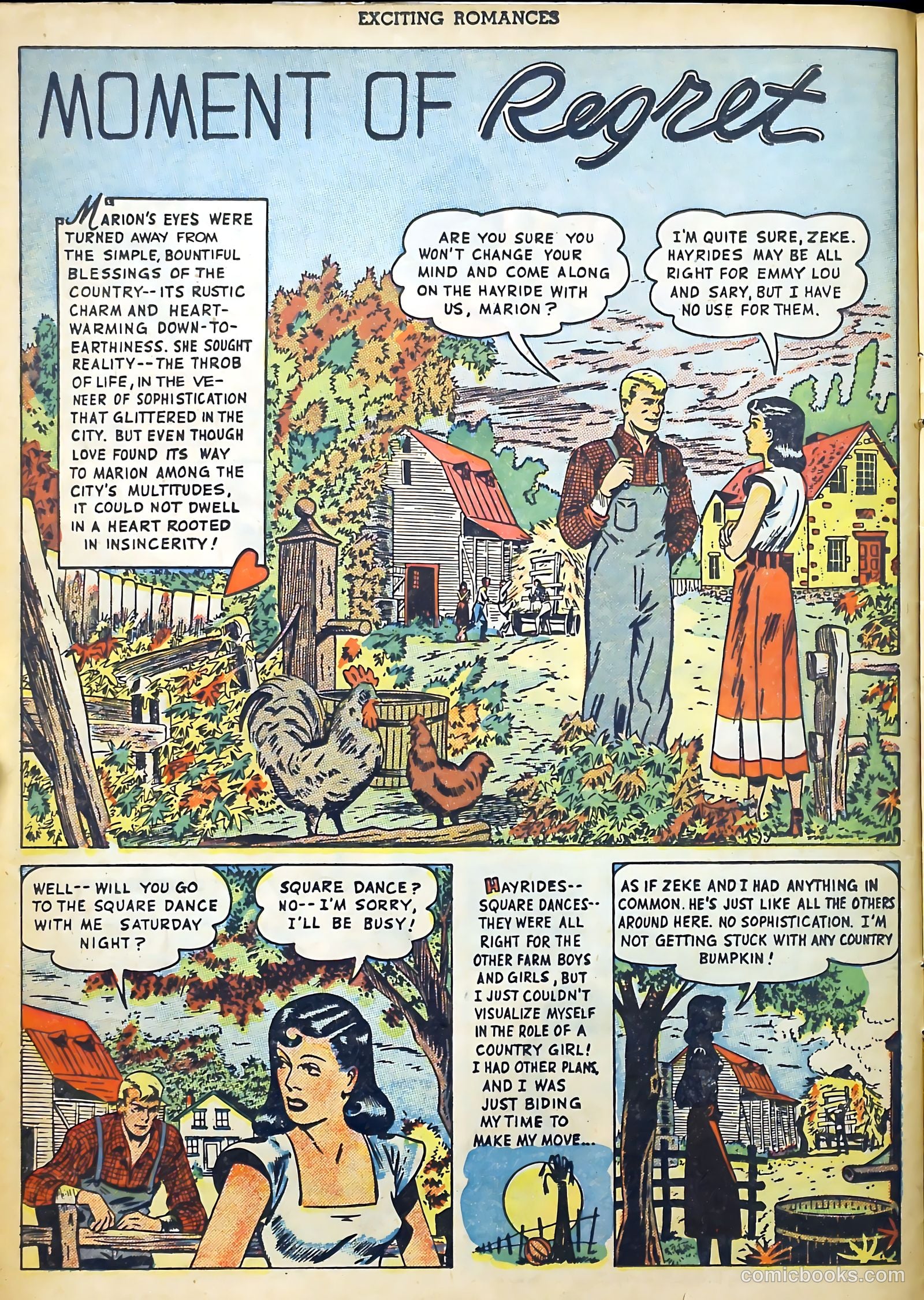 Exciting Romances #2 (1950) — page 14 of 36