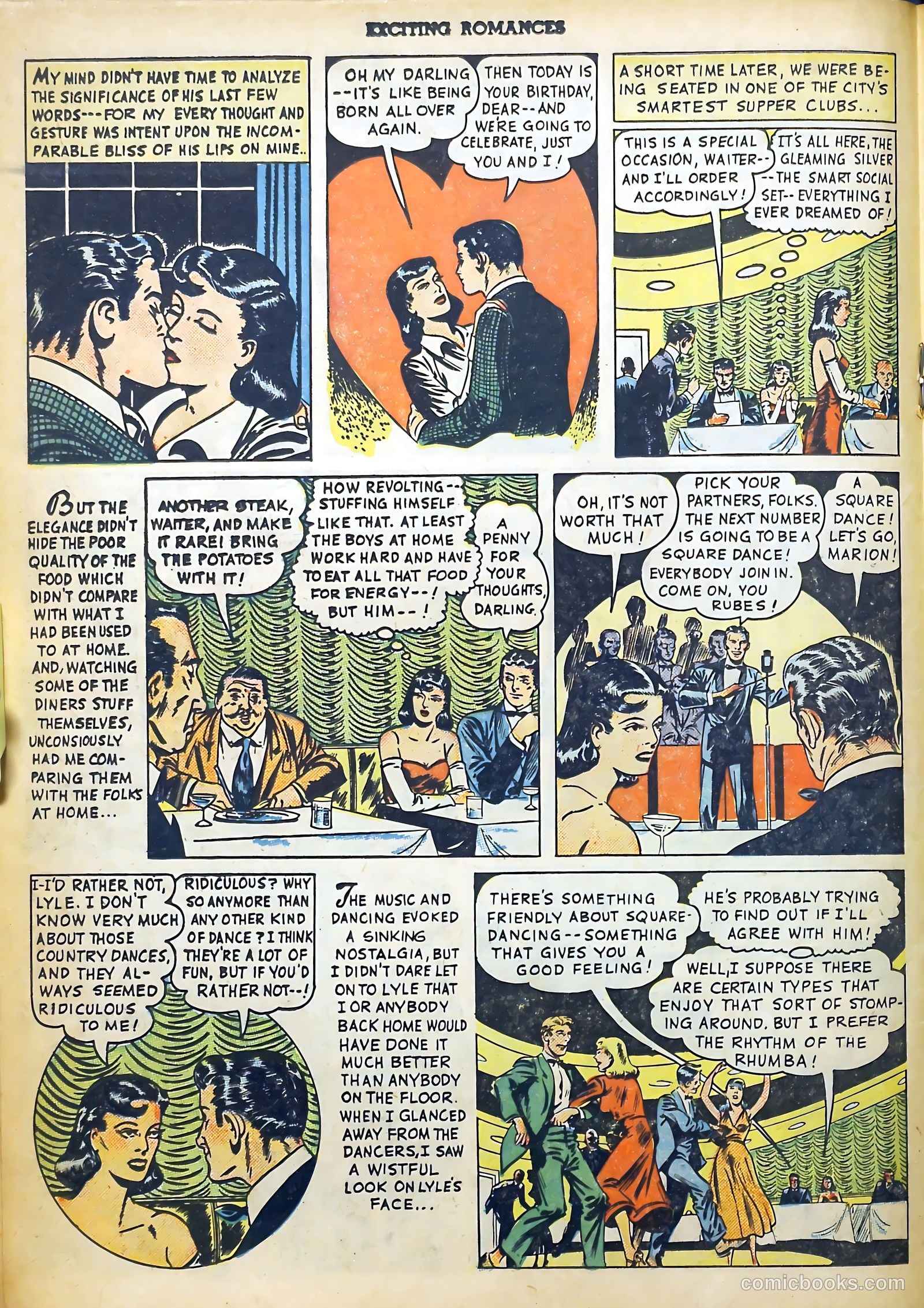 Exciting Romances #2 (1950) — page 18 of 36