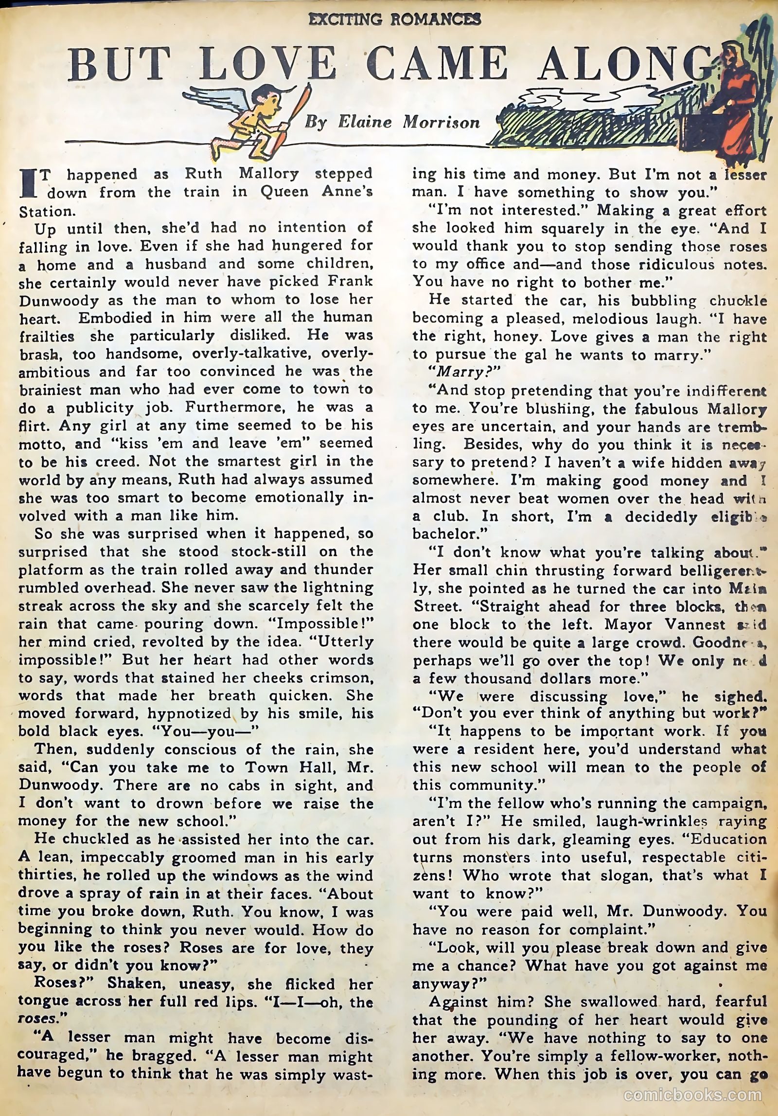 Exciting Romances #2 (1950) — page 23 of 36