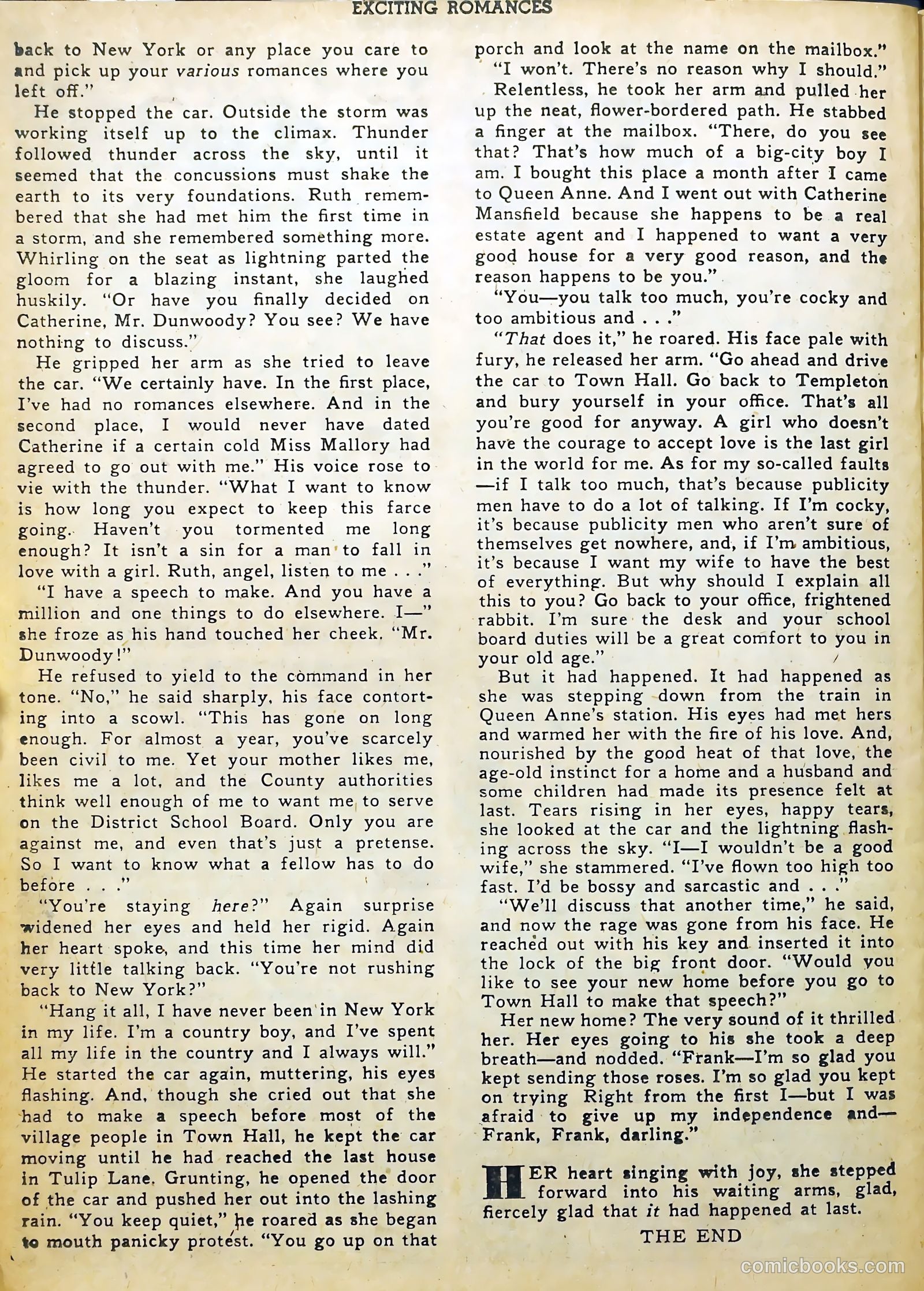 Exciting Romances #2 (1950) — page 24 of 36