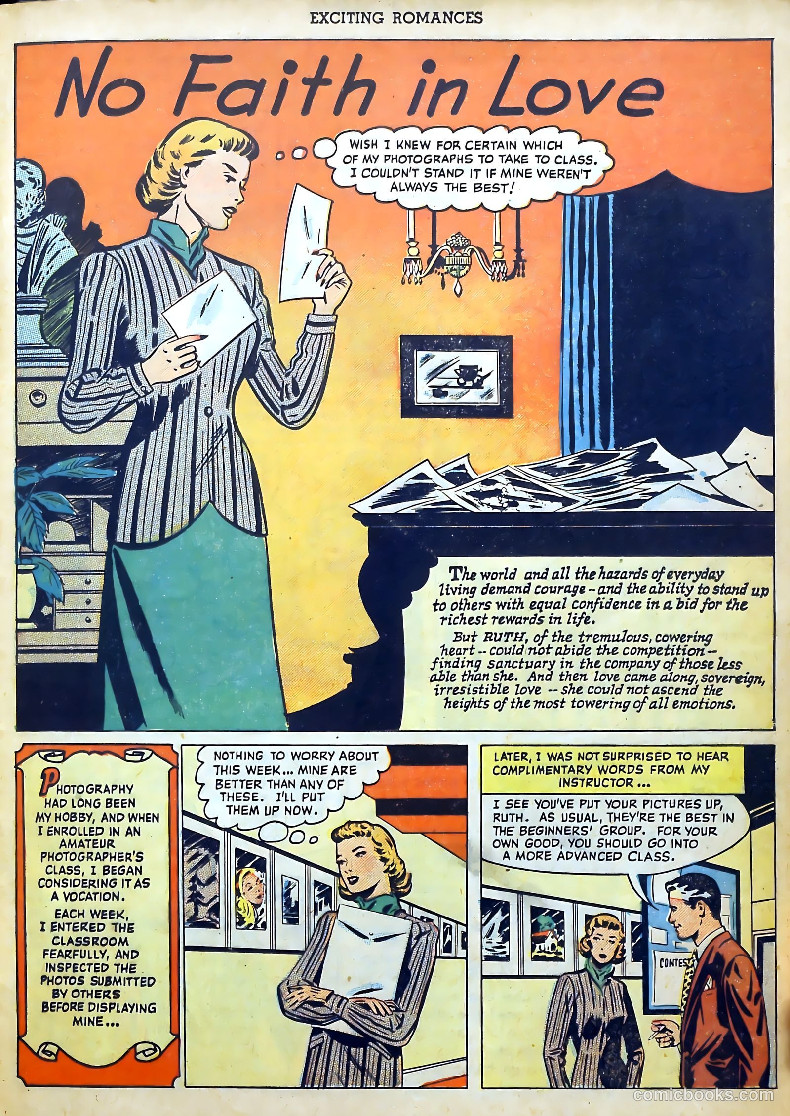 Exciting Romances #2 (1950) — page 25 of 36