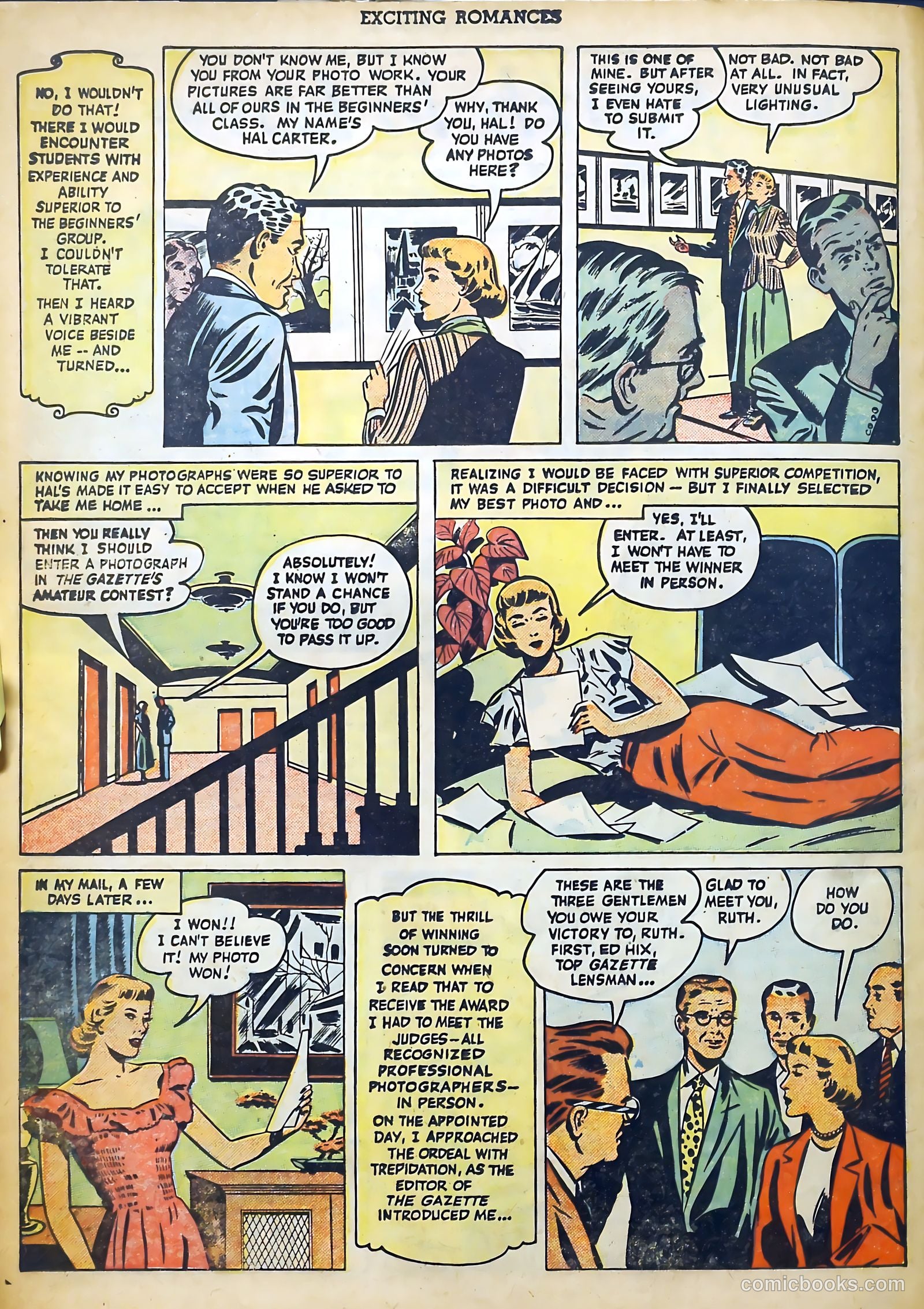Exciting Romances #2 (1950) — page 26 of 36