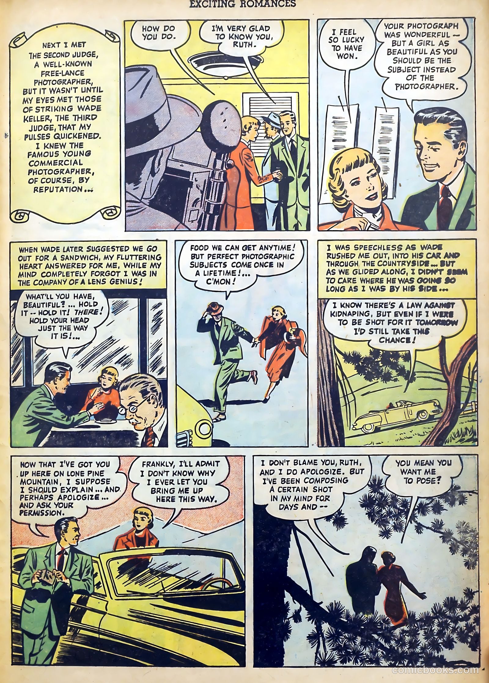 Exciting Romances #2 (1950) — page 27 of 36