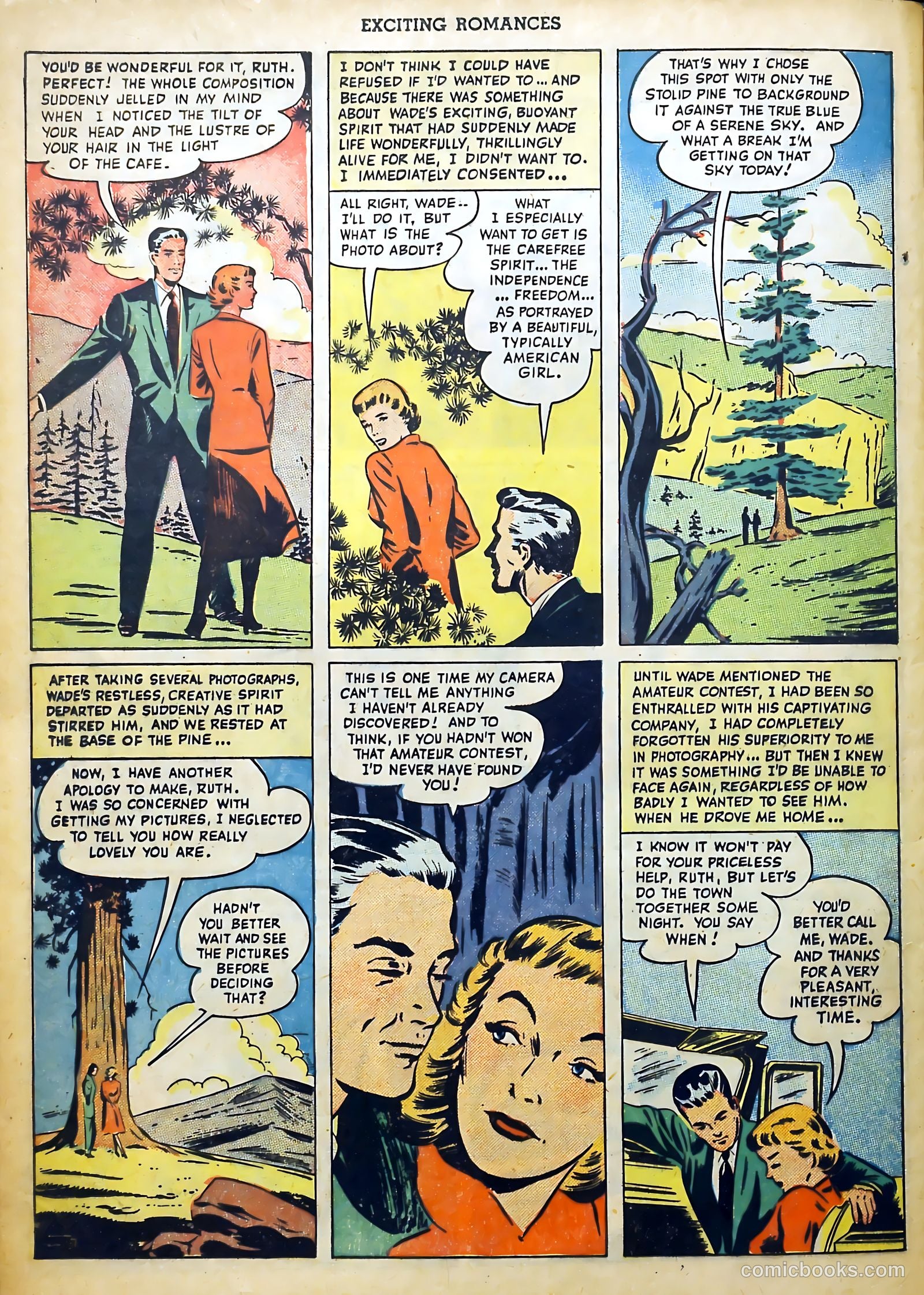 Exciting Romances #2 (1950) — page 28 of 36