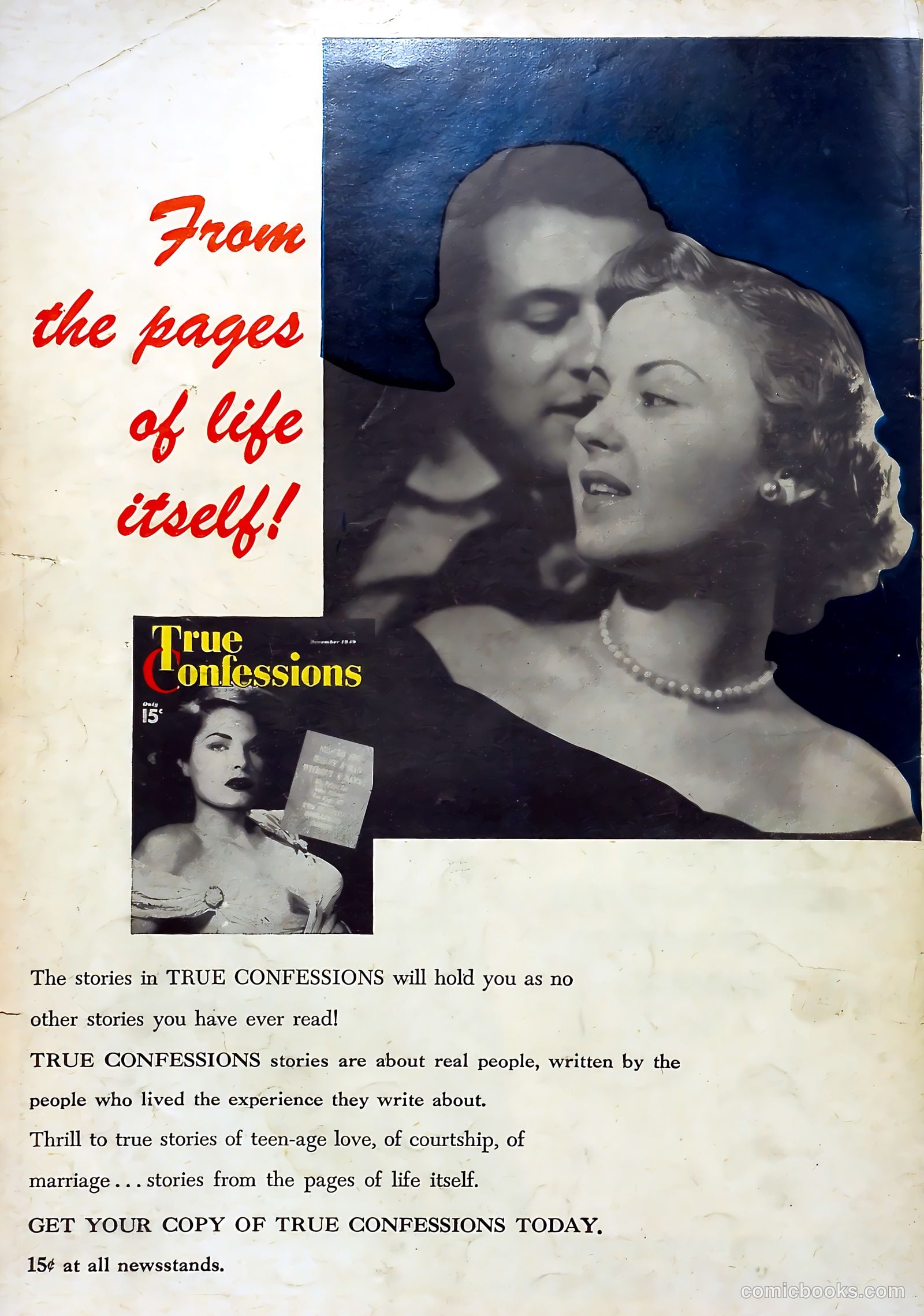 Exciting Romances #2 (1950) — page 36 of 36