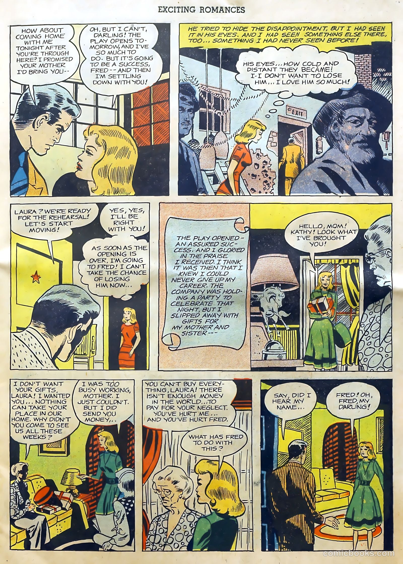 Exciting Romances #3 (1950) — page 11 of 36