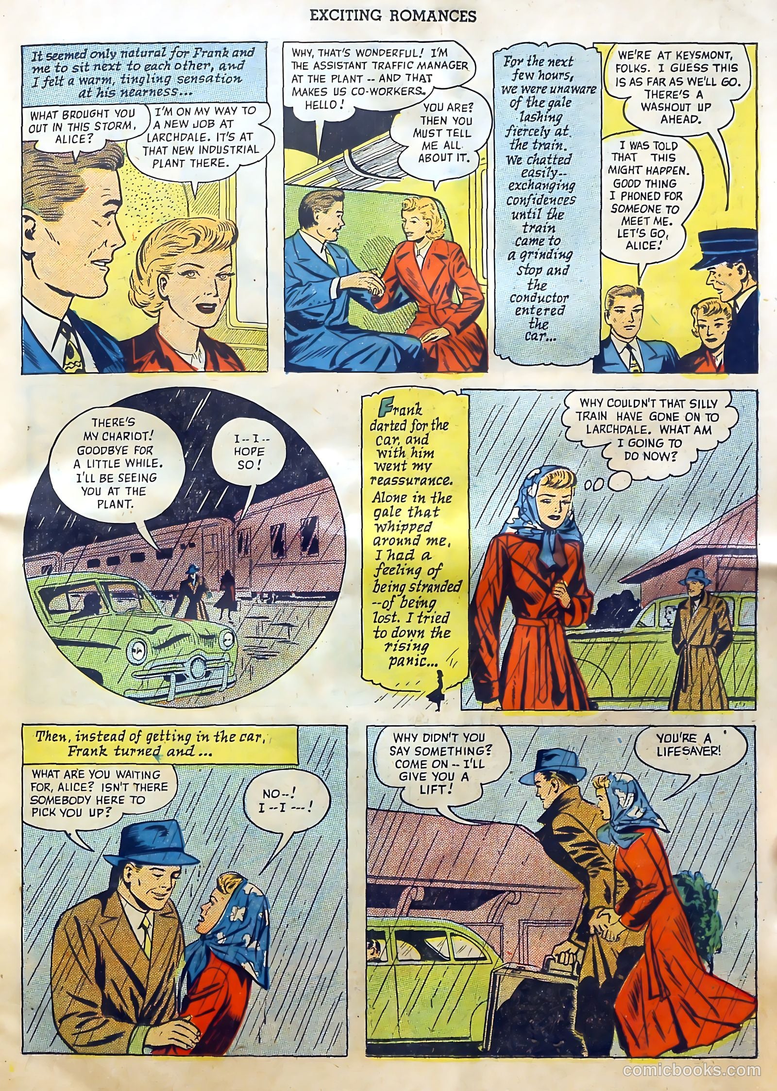 Exciting Romances #3 (1950) — page 15 of 36