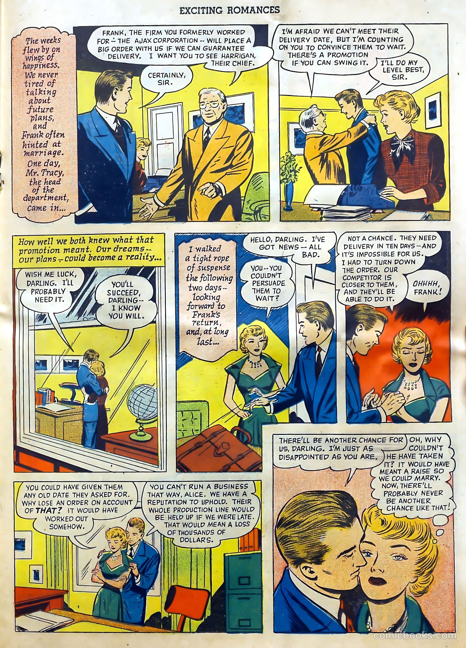 Exciting Romances #3 (1950) — page 19 of 36