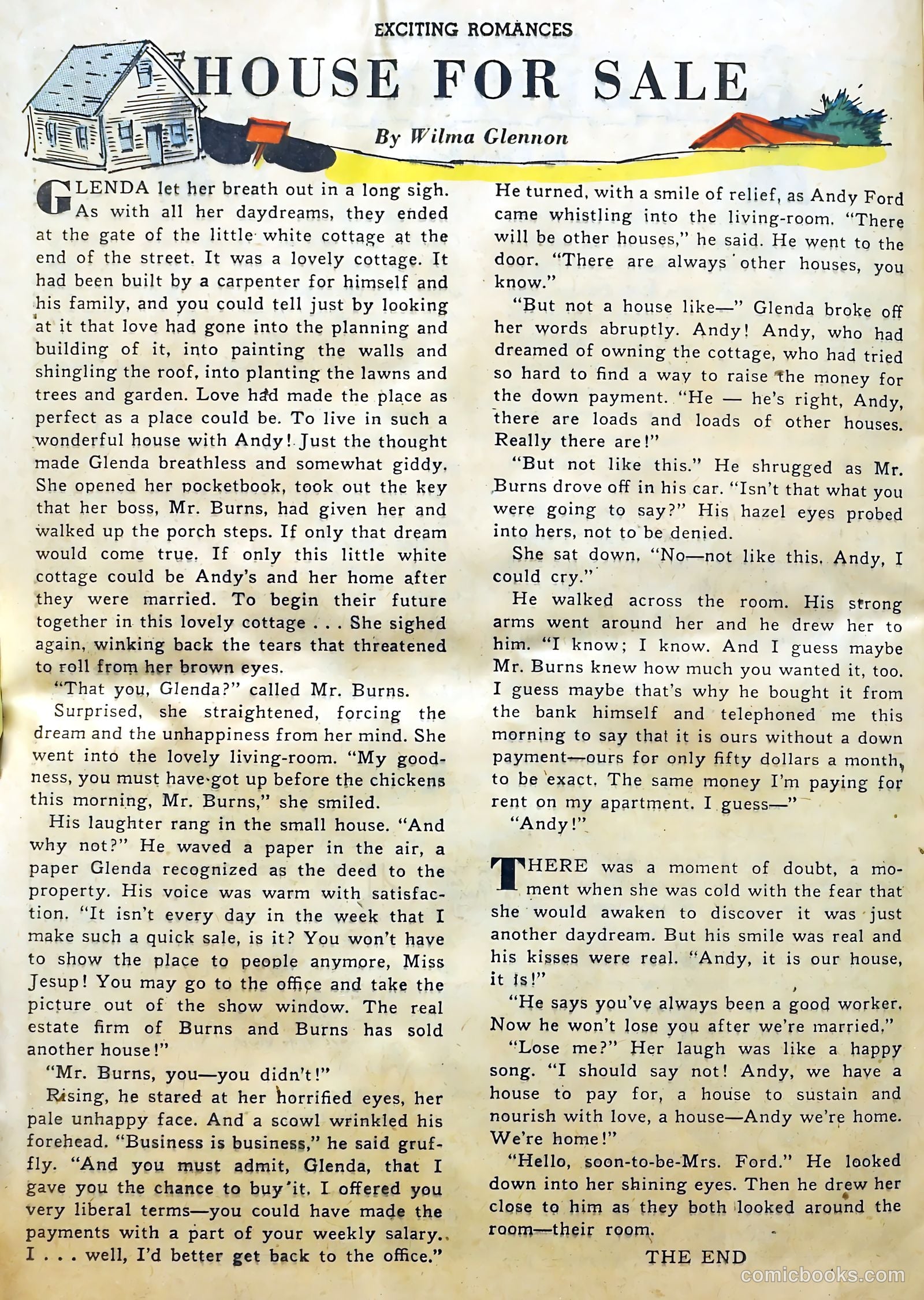 Exciting Romances #3 (1950) — page 24 of 36