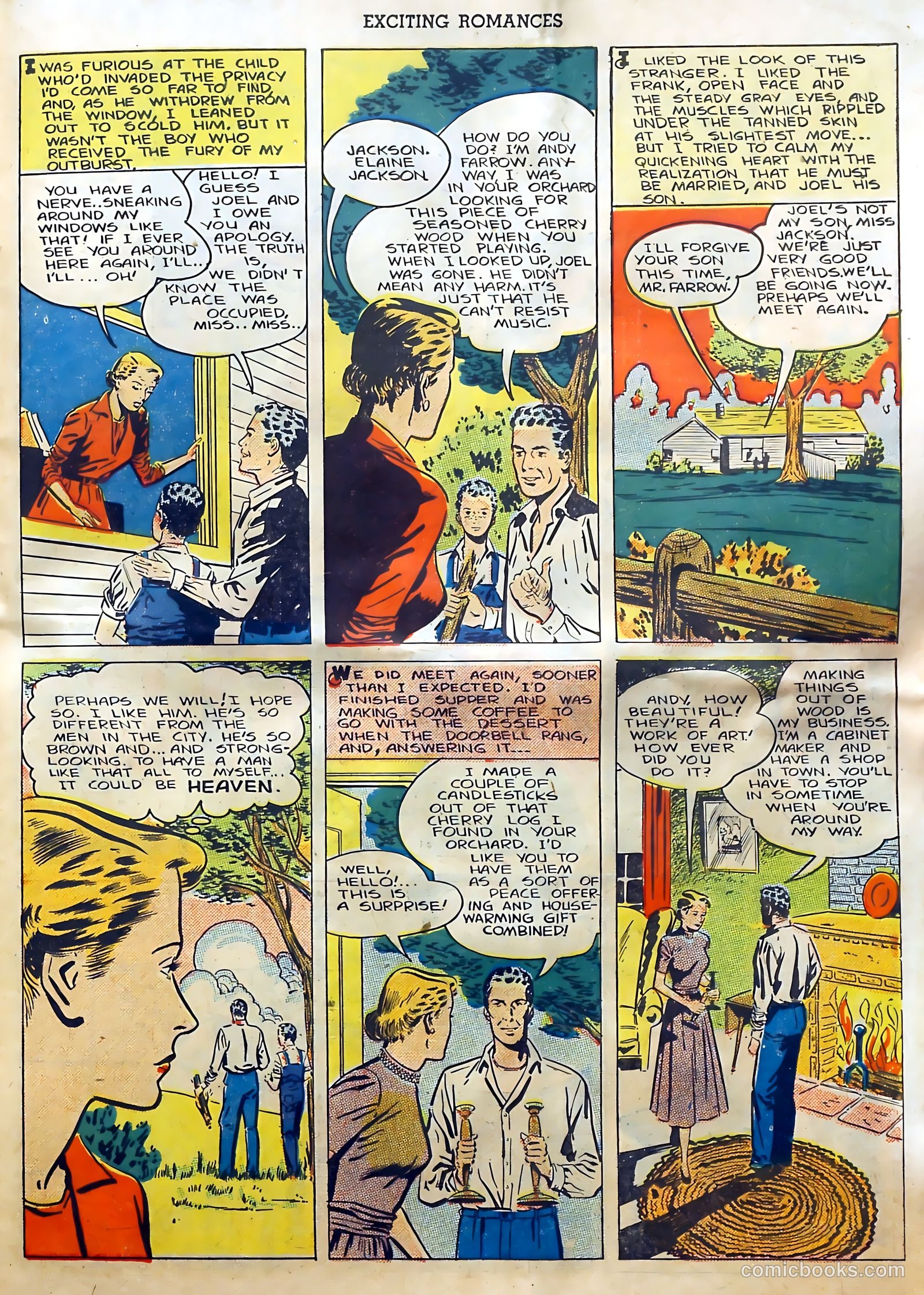 Exciting Romances #3 (1950) — page 27 of 36