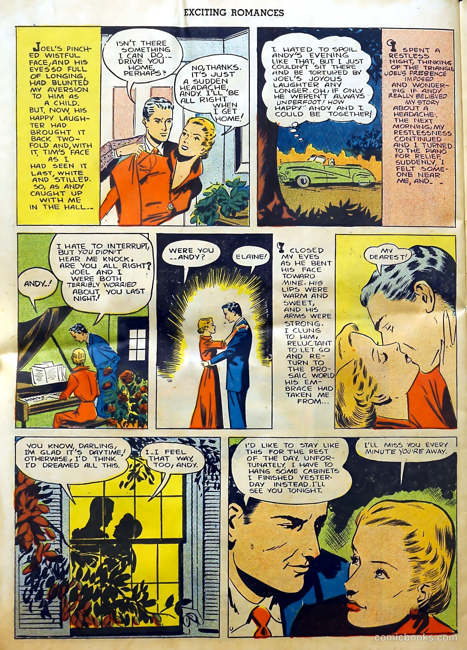 Exciting Romances #3 (1950) — page 30 of 36