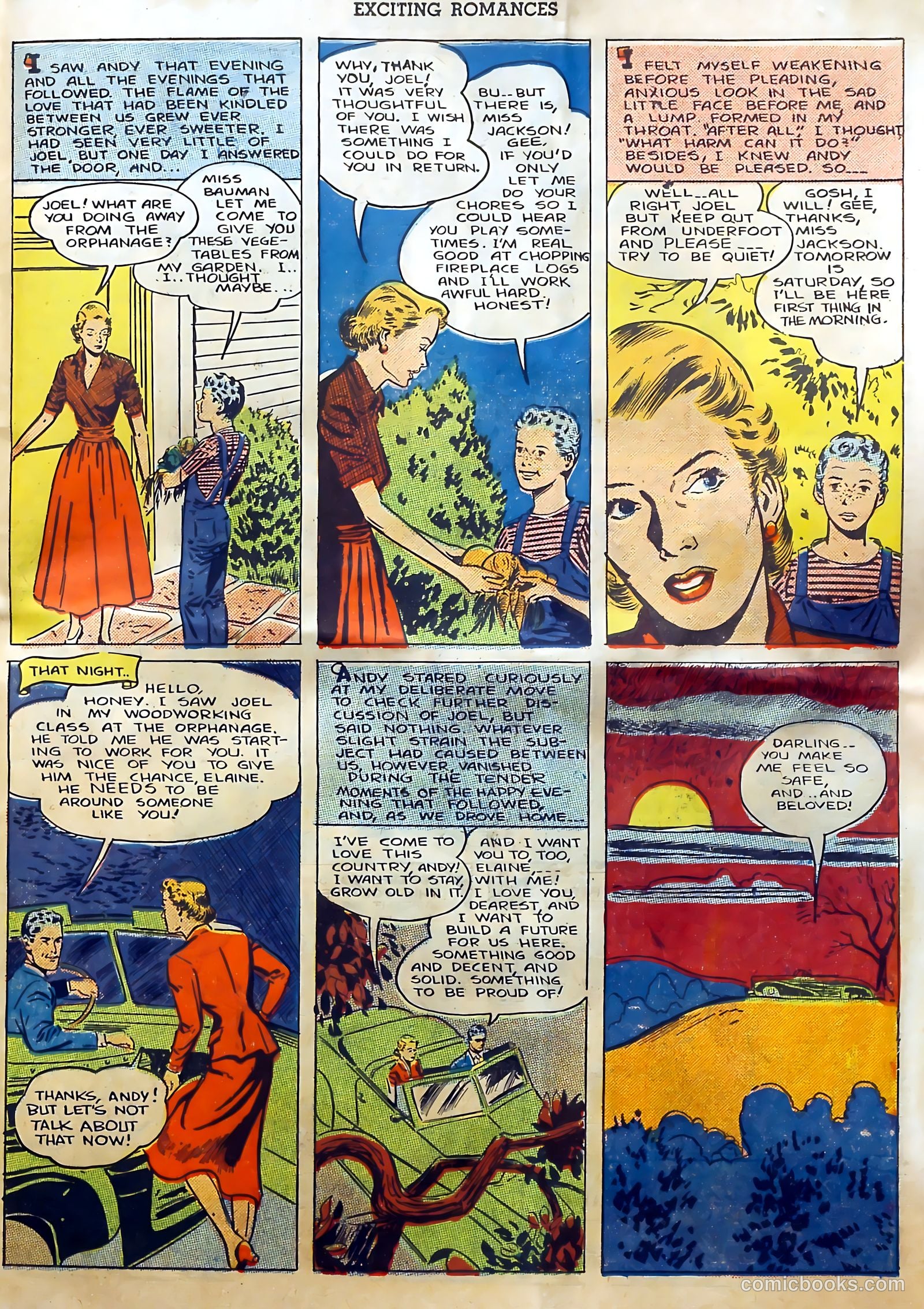 Exciting Romances #3 (1950) — page 31 of 36