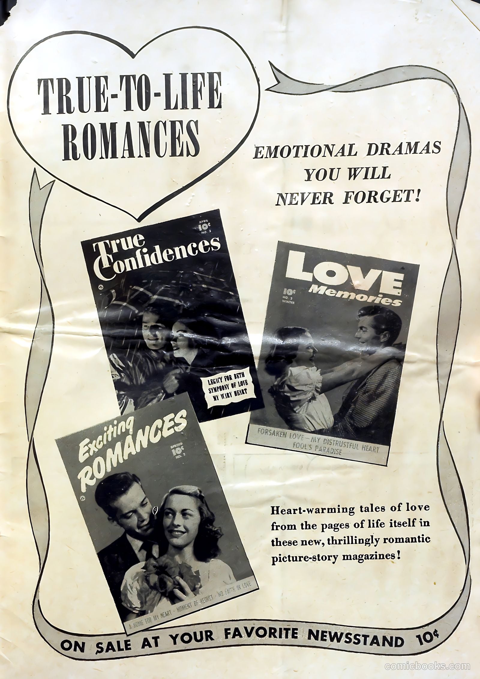 Exciting Romances #3 (1950) — page 35 of 36