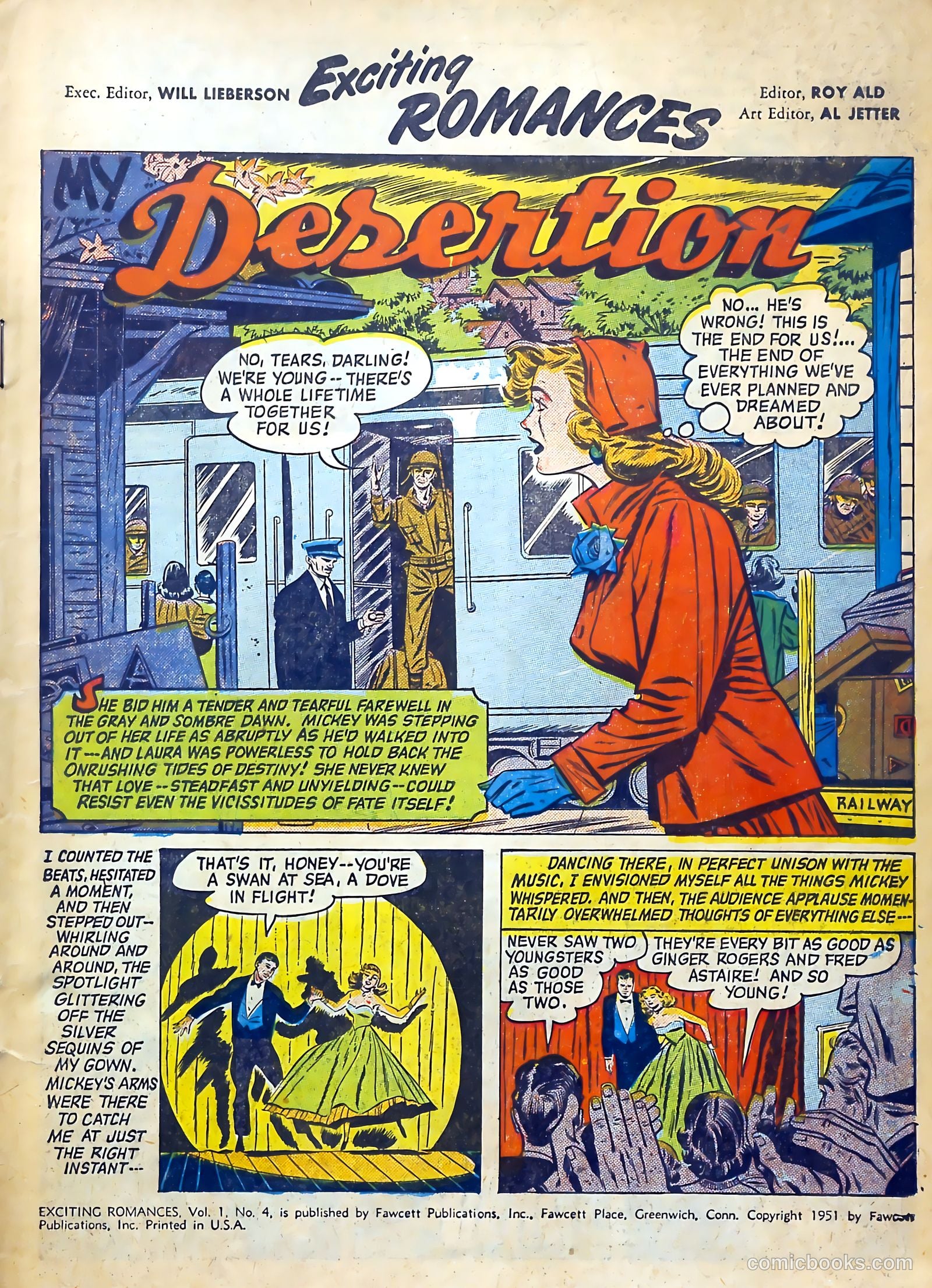 Exciting Romances #4 (1951) — page 3 of 36