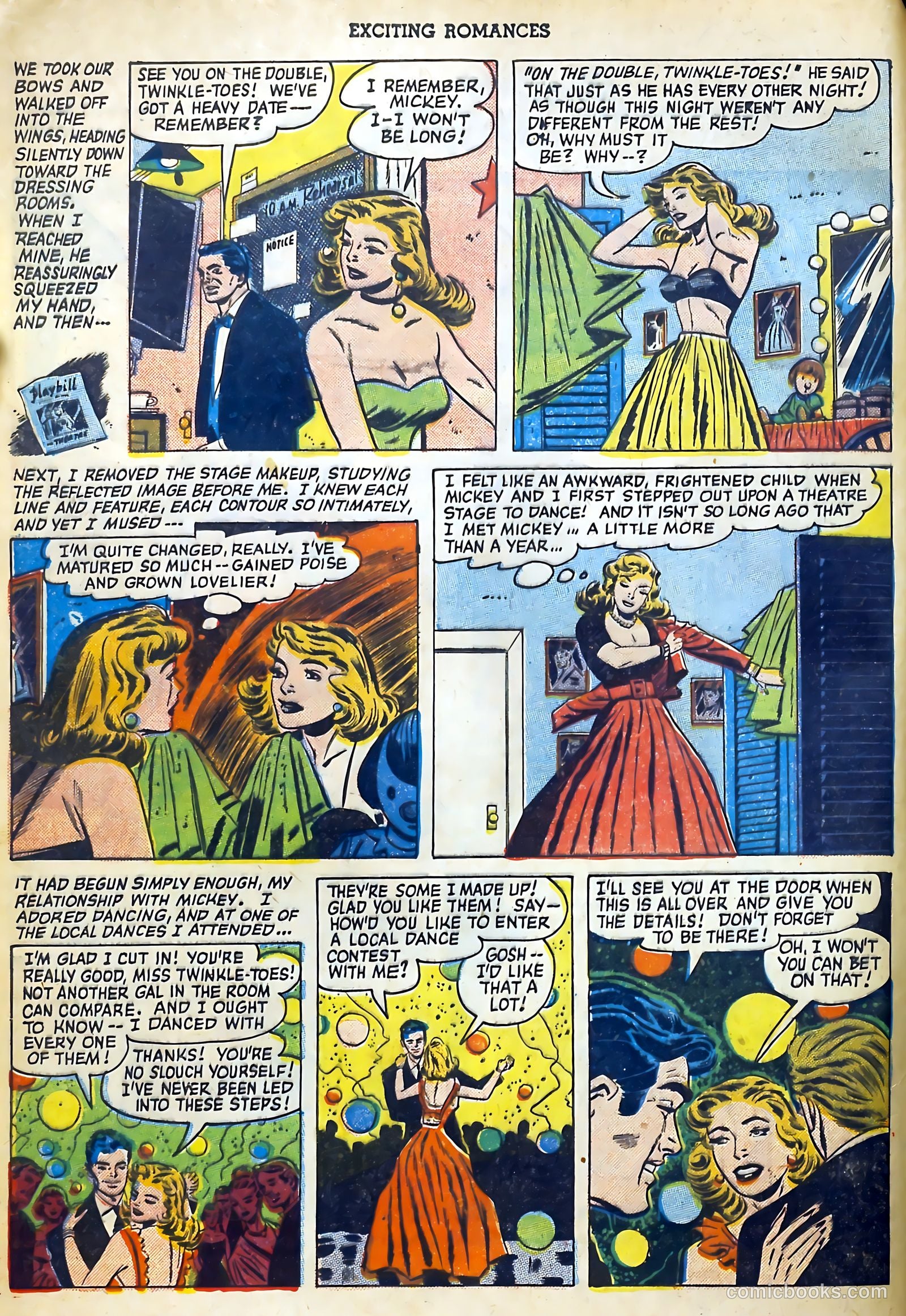 Exciting Romances #4 (1951) — page 4 of 36