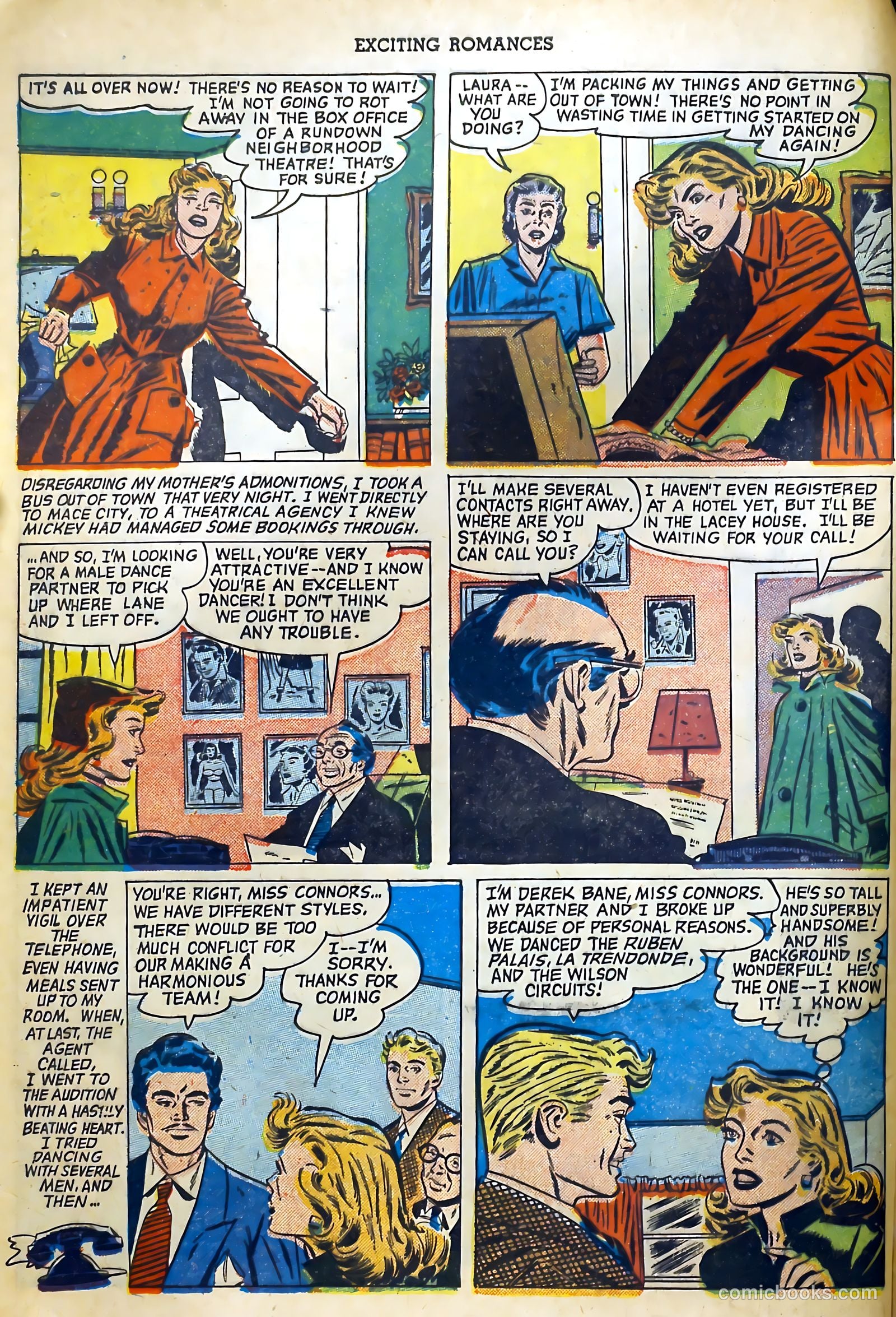 Exciting Romances #4 (1951) — page 8 of 36