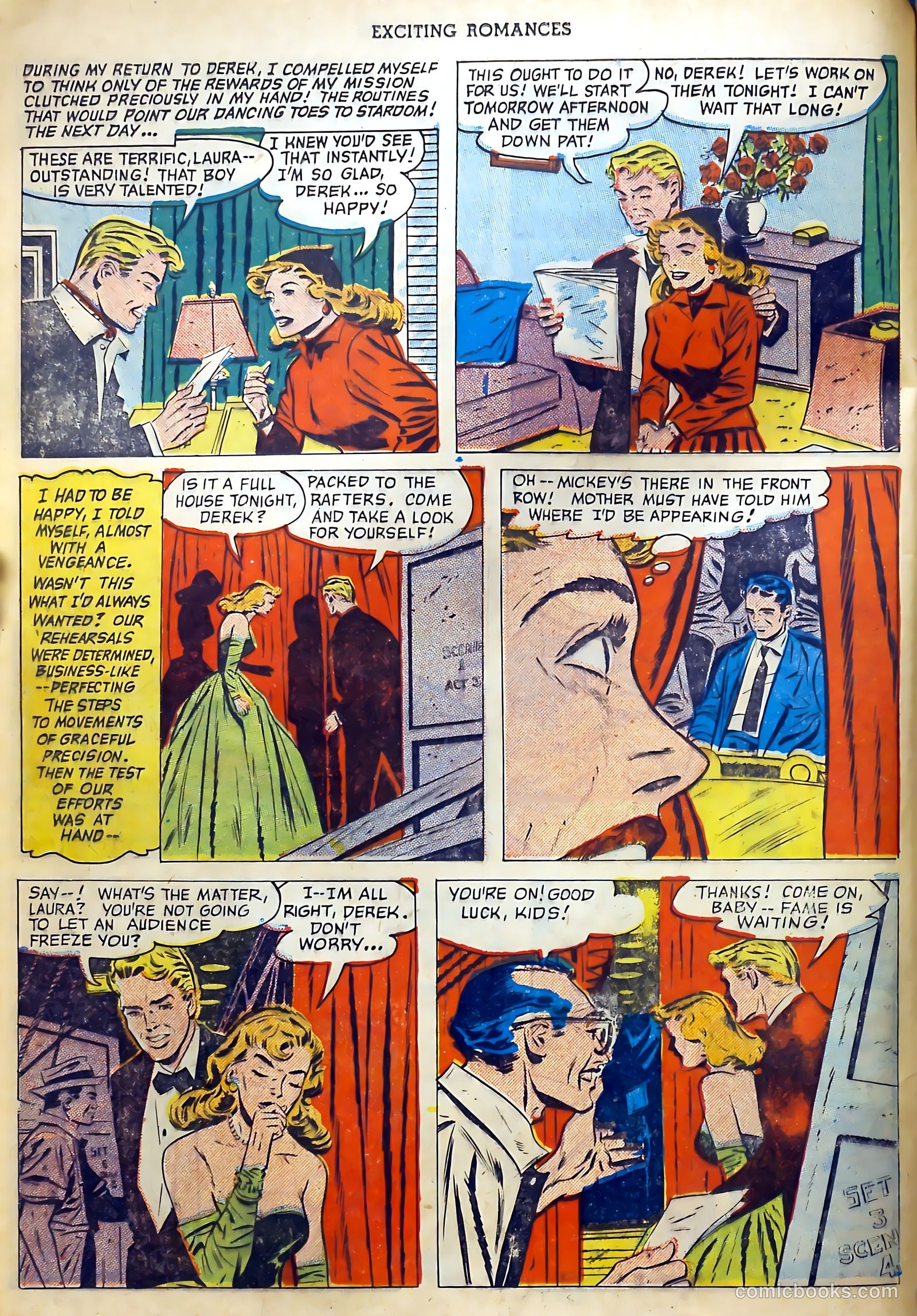 Exciting Romances #4 (1951) — page 12 of 36