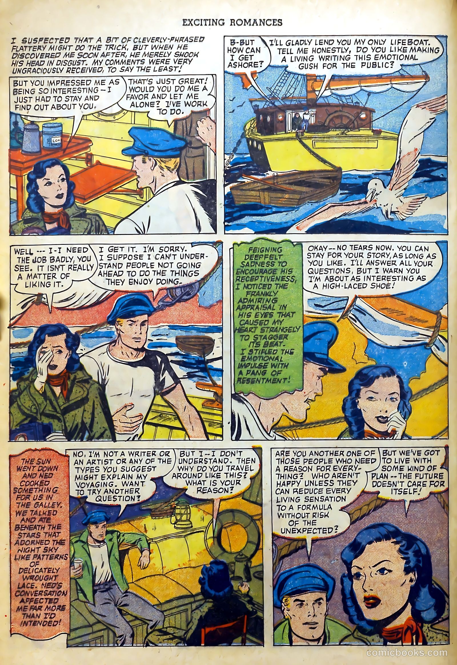 Exciting Romances #4 (1951) — page 16 of 36