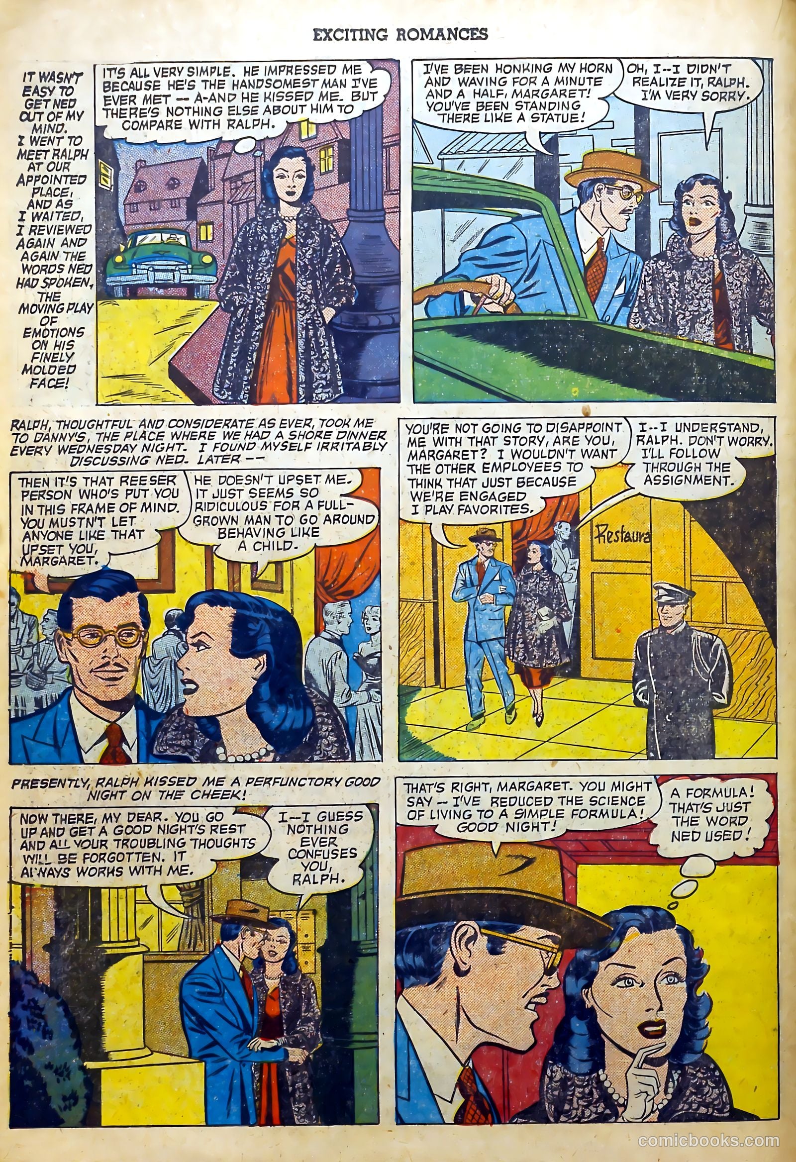 Exciting Romances #4 (1951) — page 18 of 36