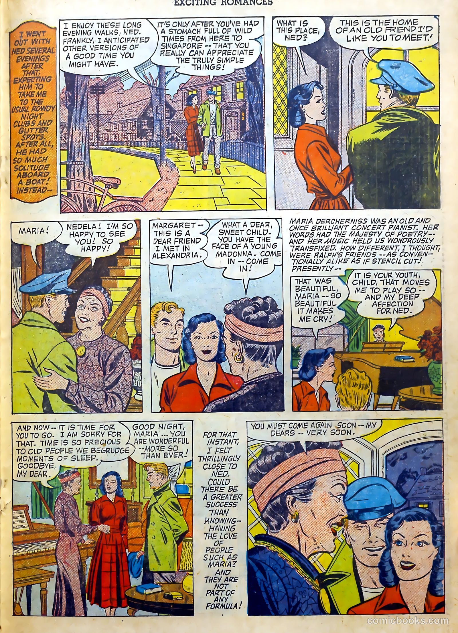 Exciting Romances #4 (1951) — page 19 of 36