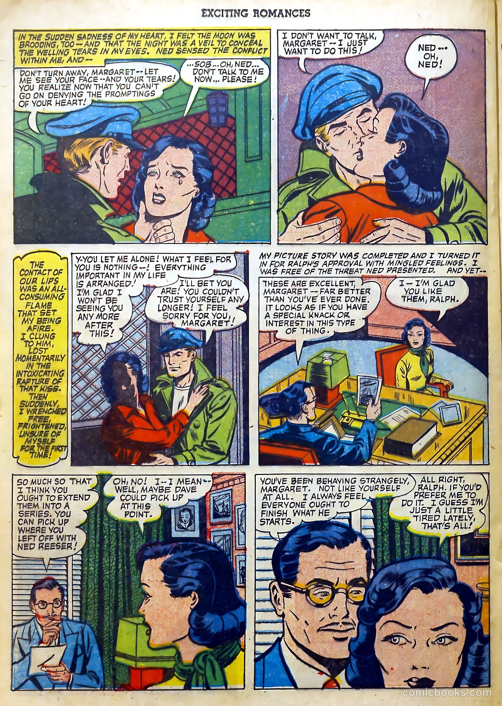 Exciting Romances #4 (1951) — page 20 of 36