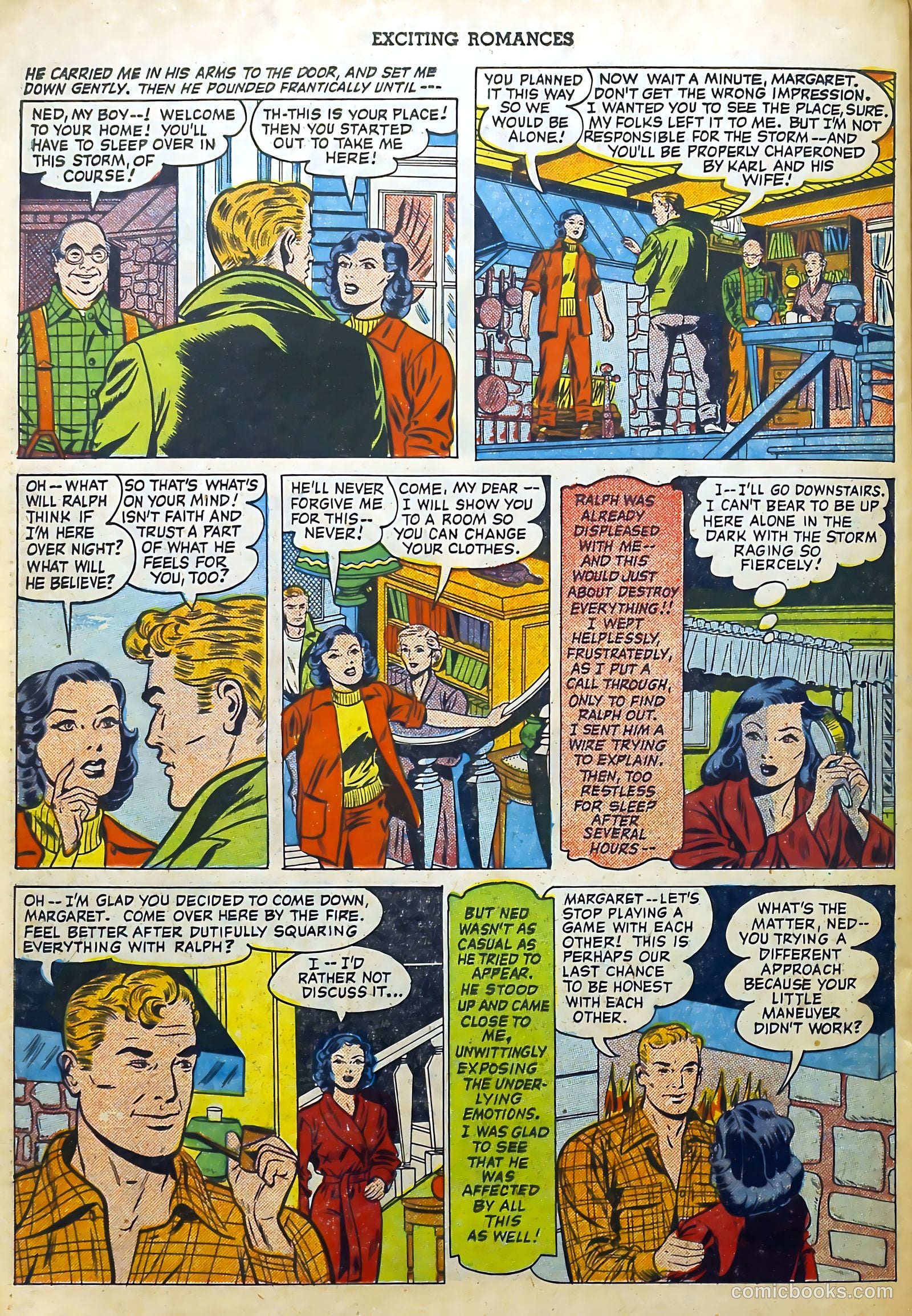 Exciting Romances #4 (1951) — page 22 of 36