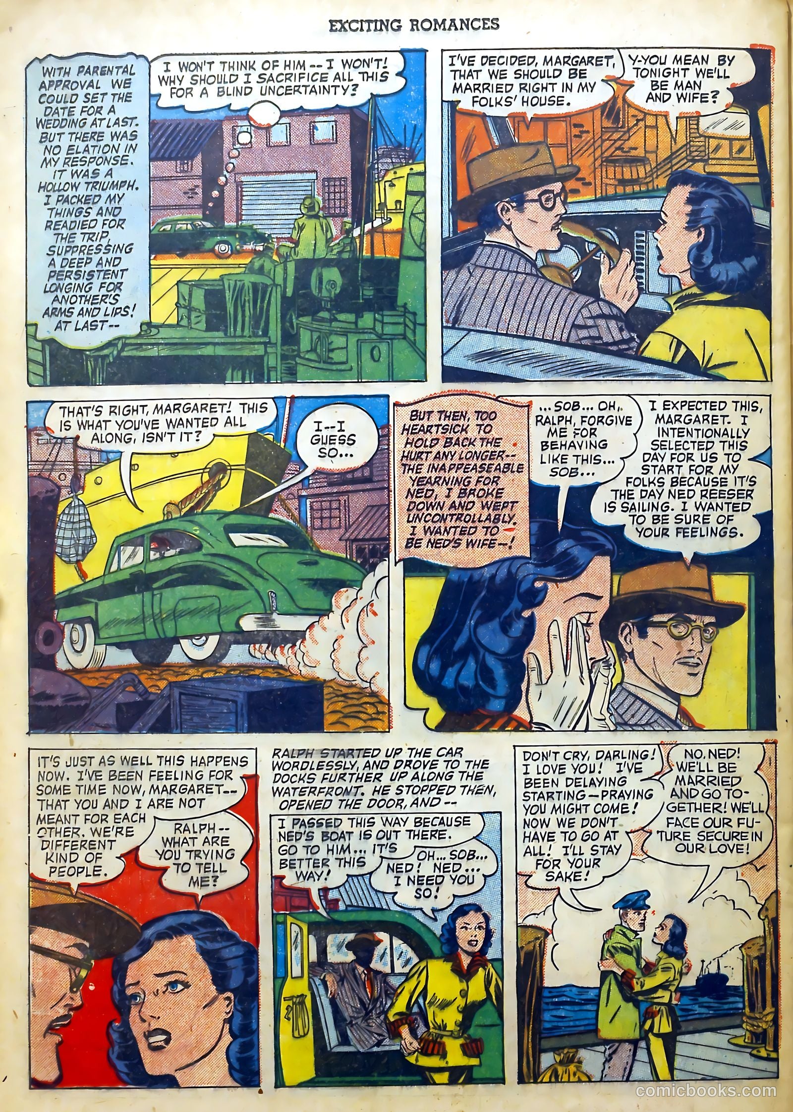 Exciting Romances #4 (1951) — page 24 of 36