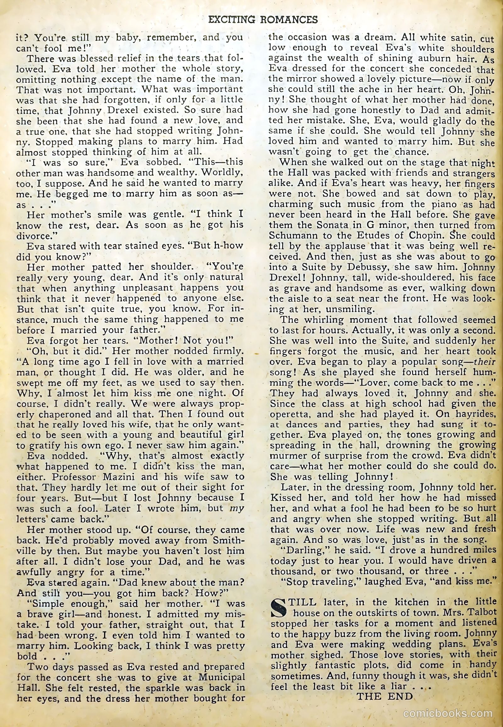 Exciting Romances #4 (1951) — page 26 of 36