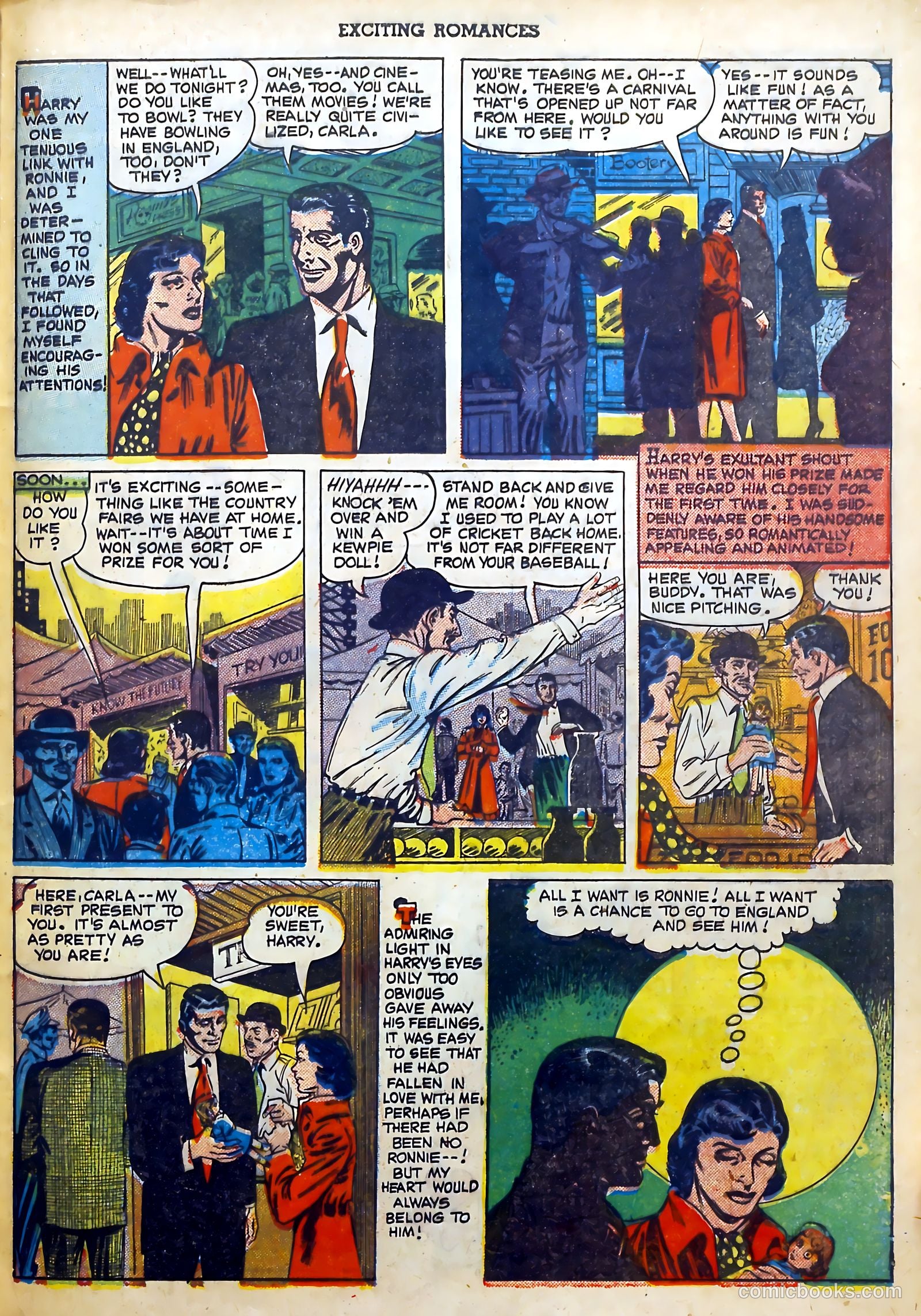 Exciting Romances #4 (1951) — page 29 of 36