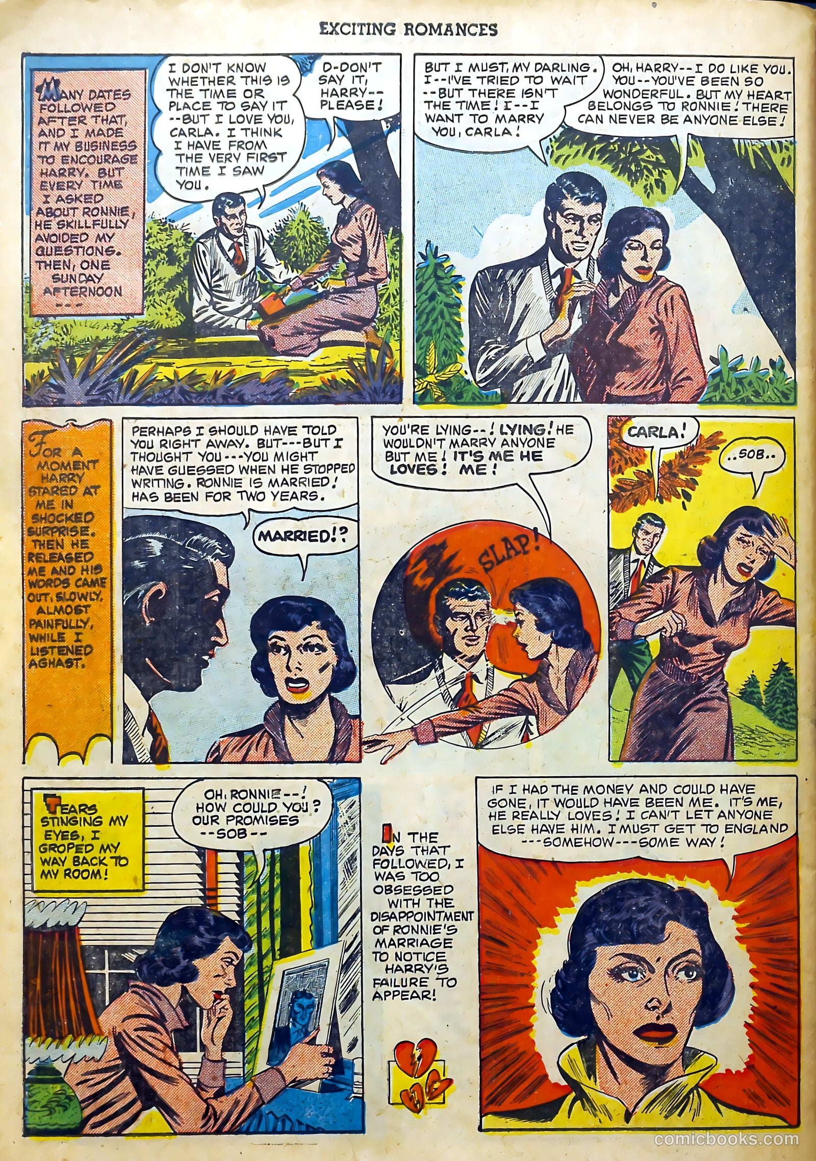 Exciting Romances #4 (1951) — page 30 of 36