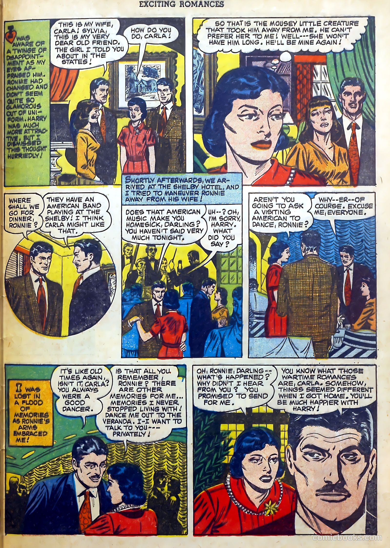 Exciting Romances #4 (1951) — page 33 of 36