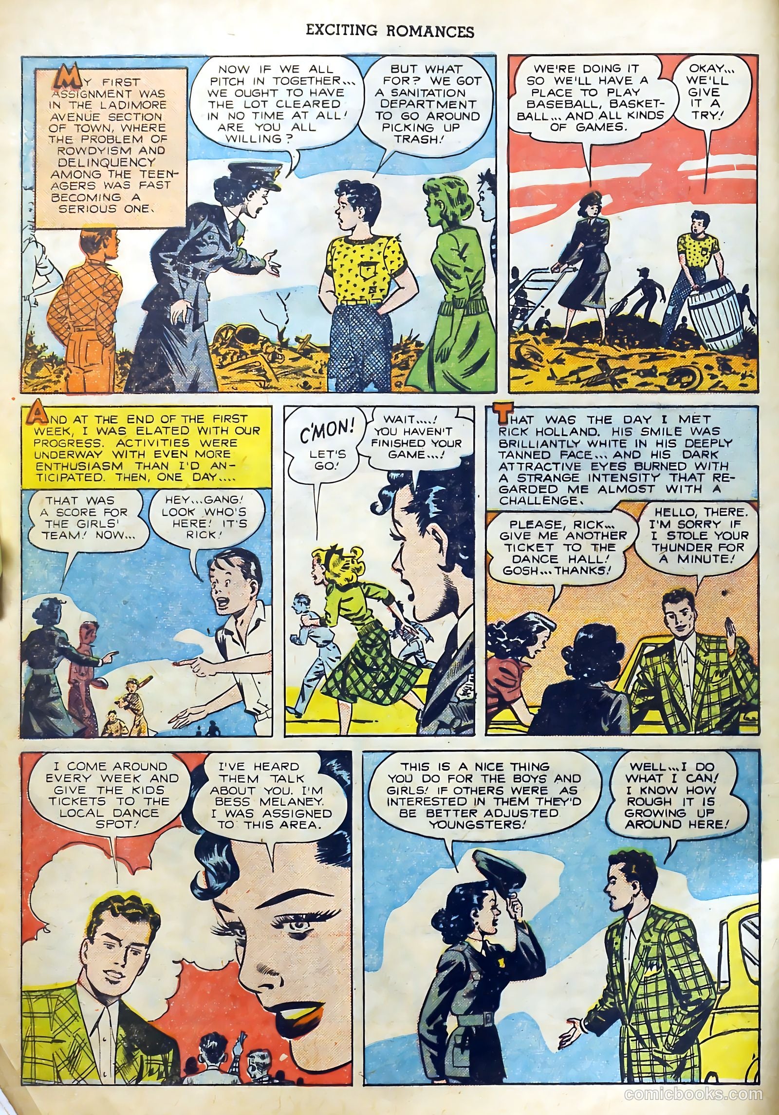 Exciting Romances #5 (1951) — page 4 of 36