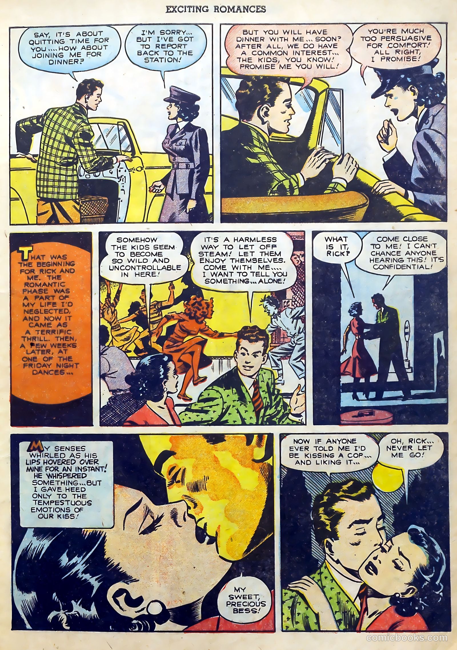 Exciting Romances #5 (1951) — page 5 of 36