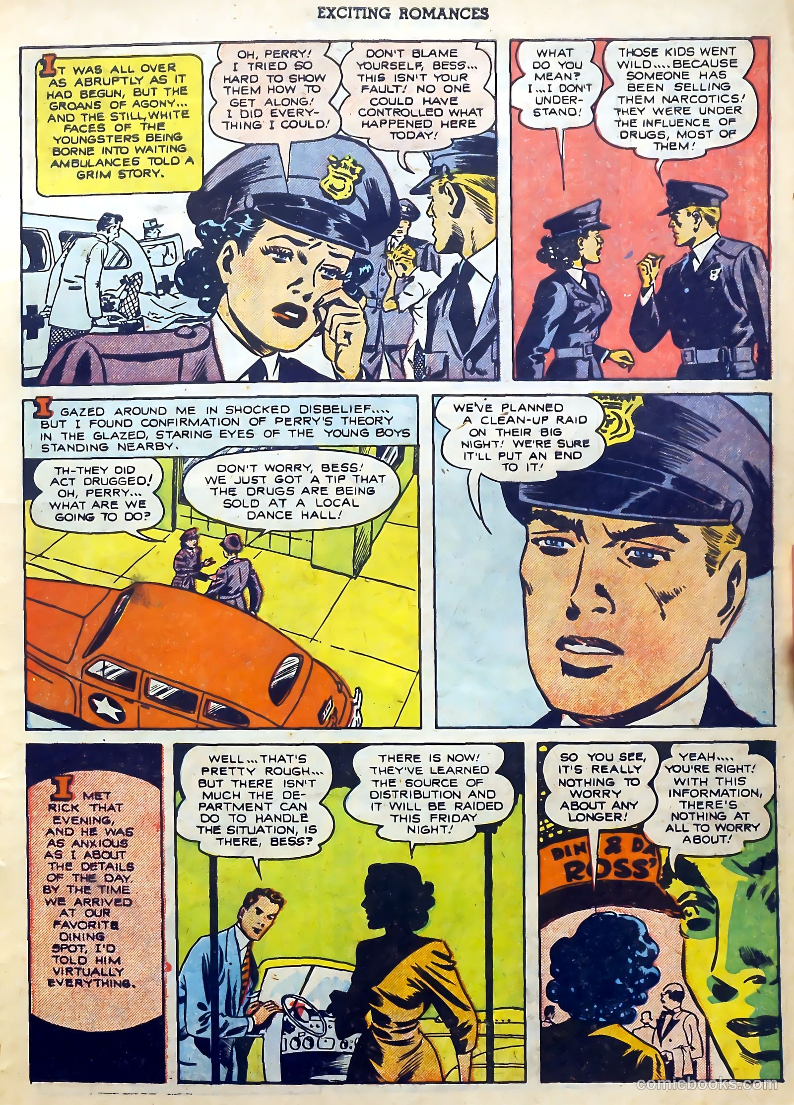 Exciting Romances #5 (1951) — page 7 of 36