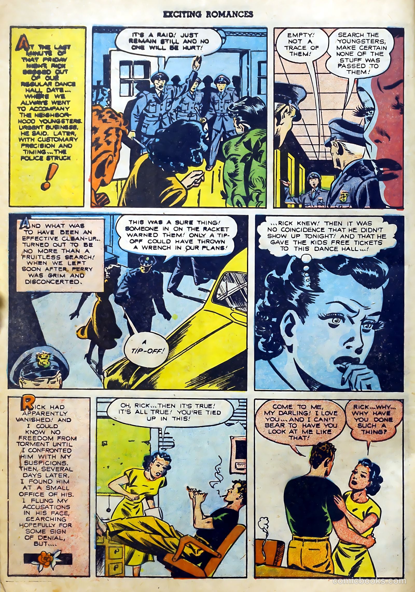 Exciting Romances #5 (1951) — page 8 of 36