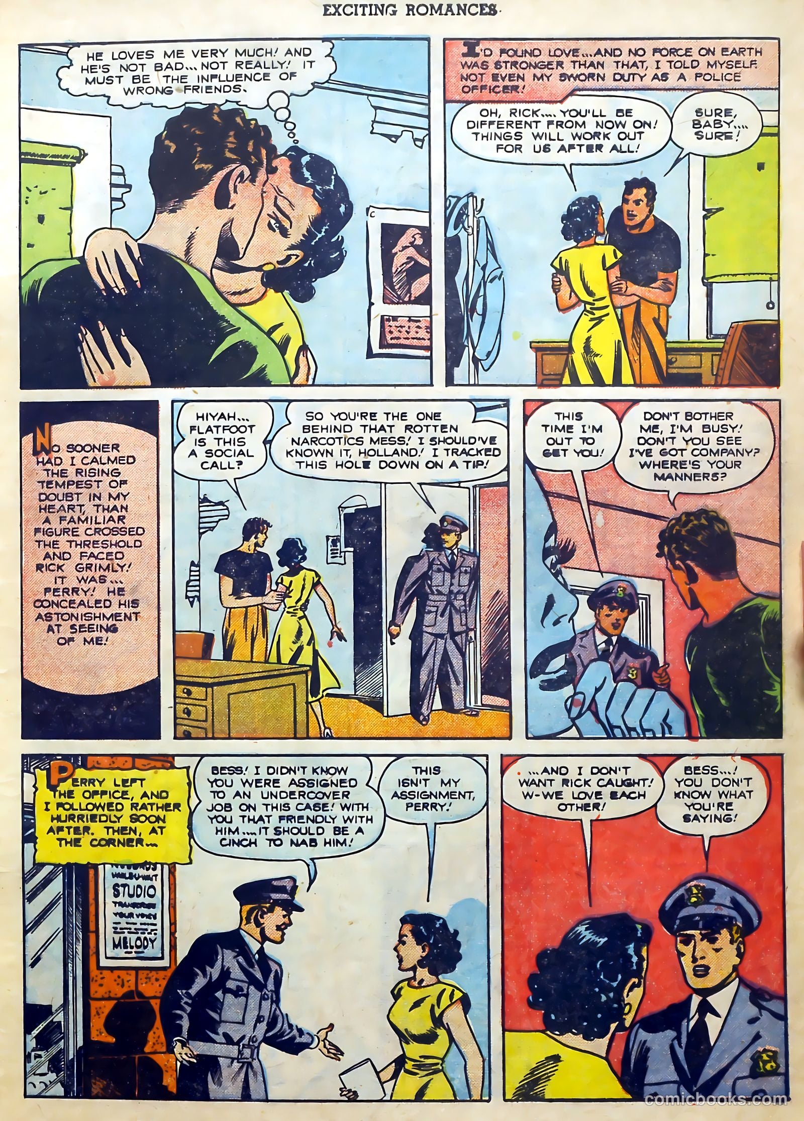 Exciting Romances #5 (1951) — page 9 of 36