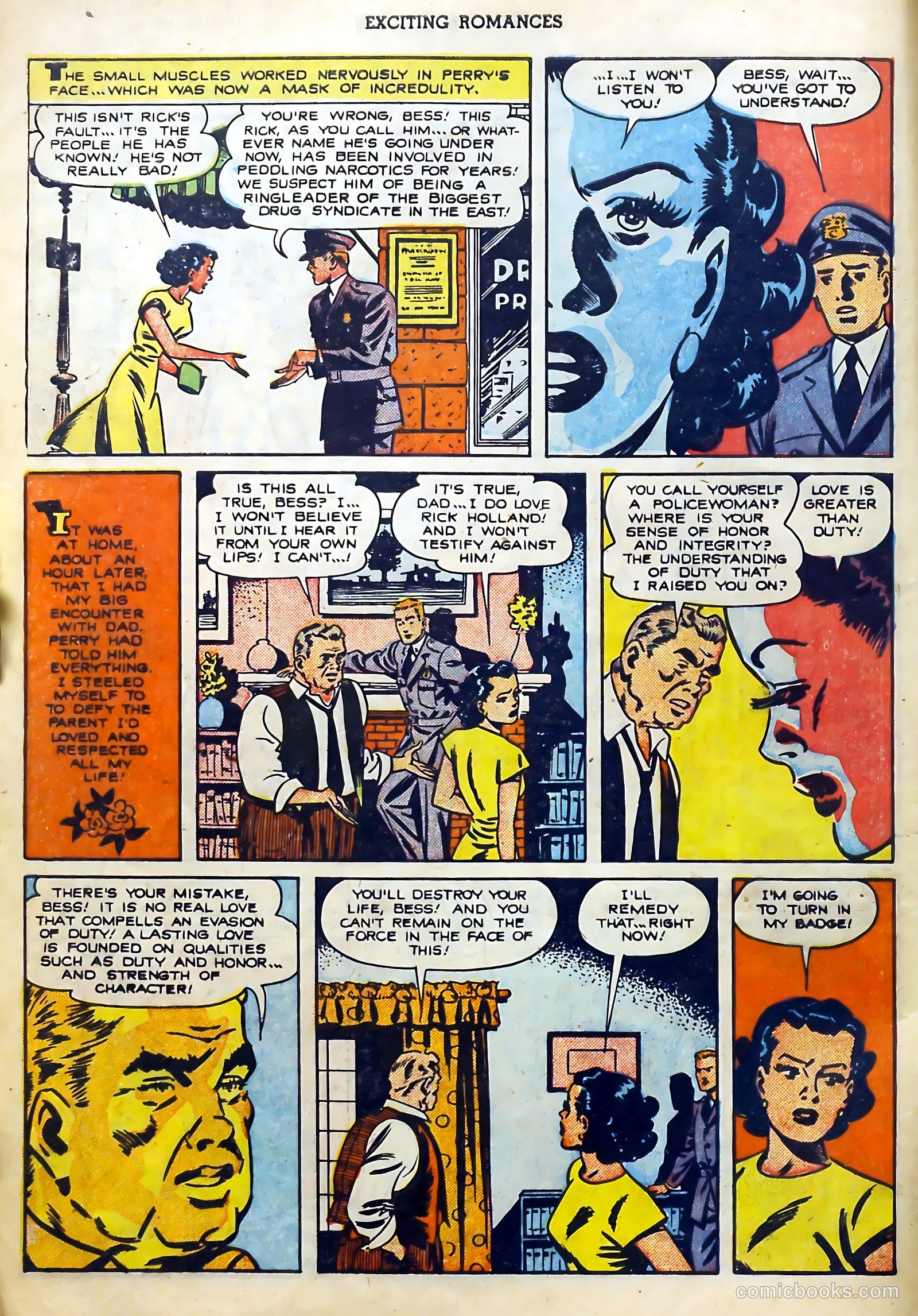Exciting Romances #5 (1951) — page 10 of 36