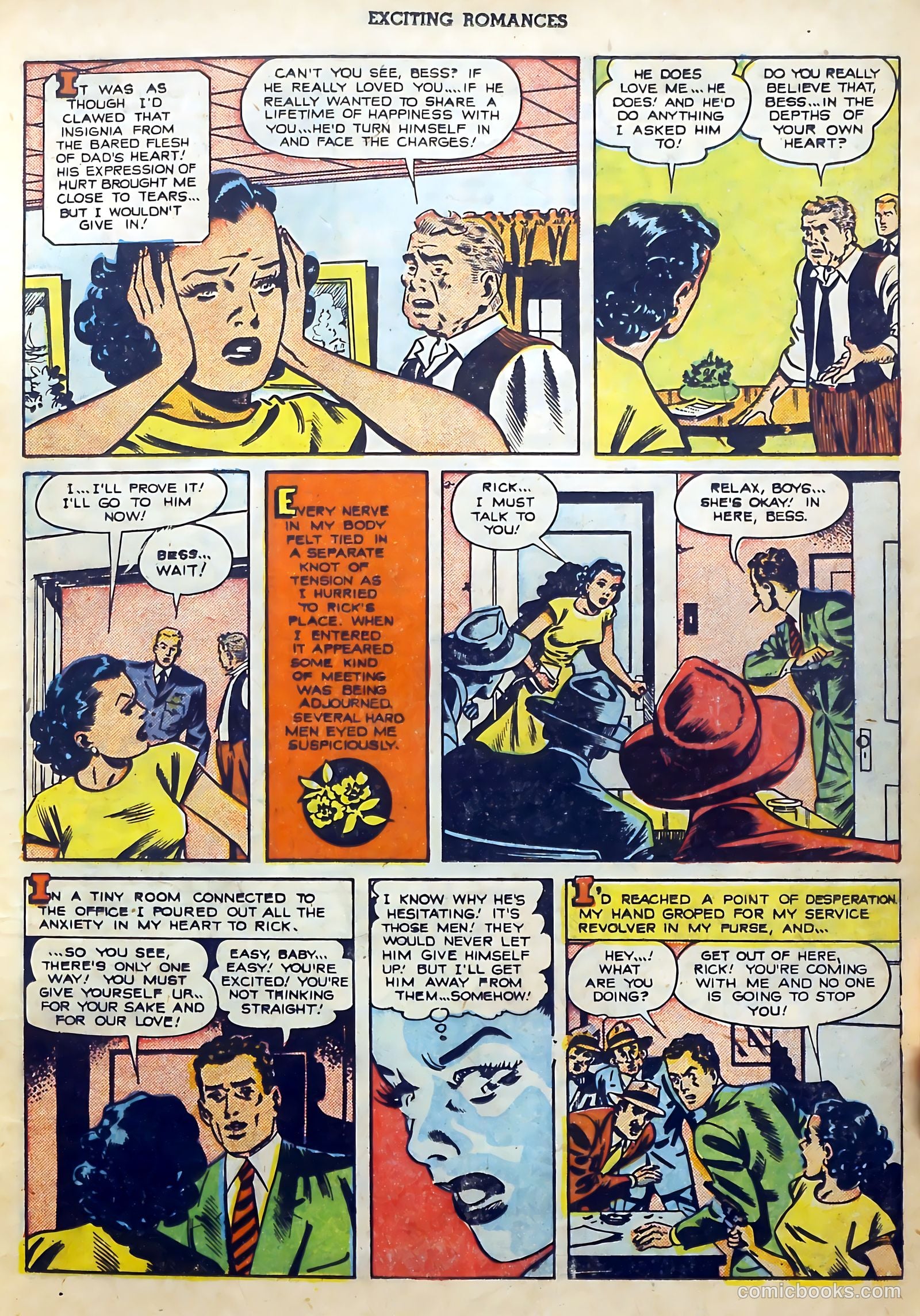 Exciting Romances #5 (1951) — page 11 of 36