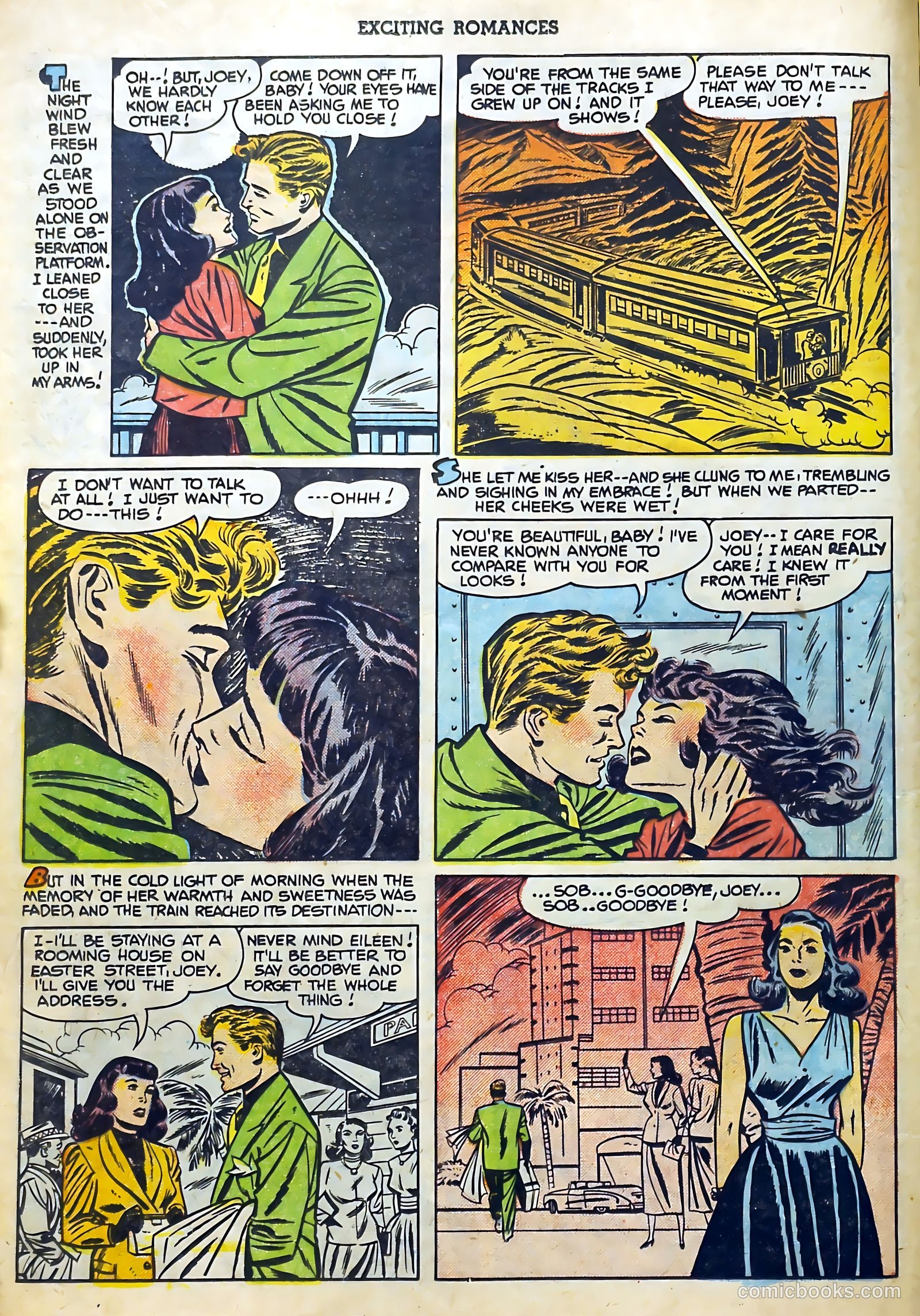 Exciting Romances #5 (1951) — page 16 of 36