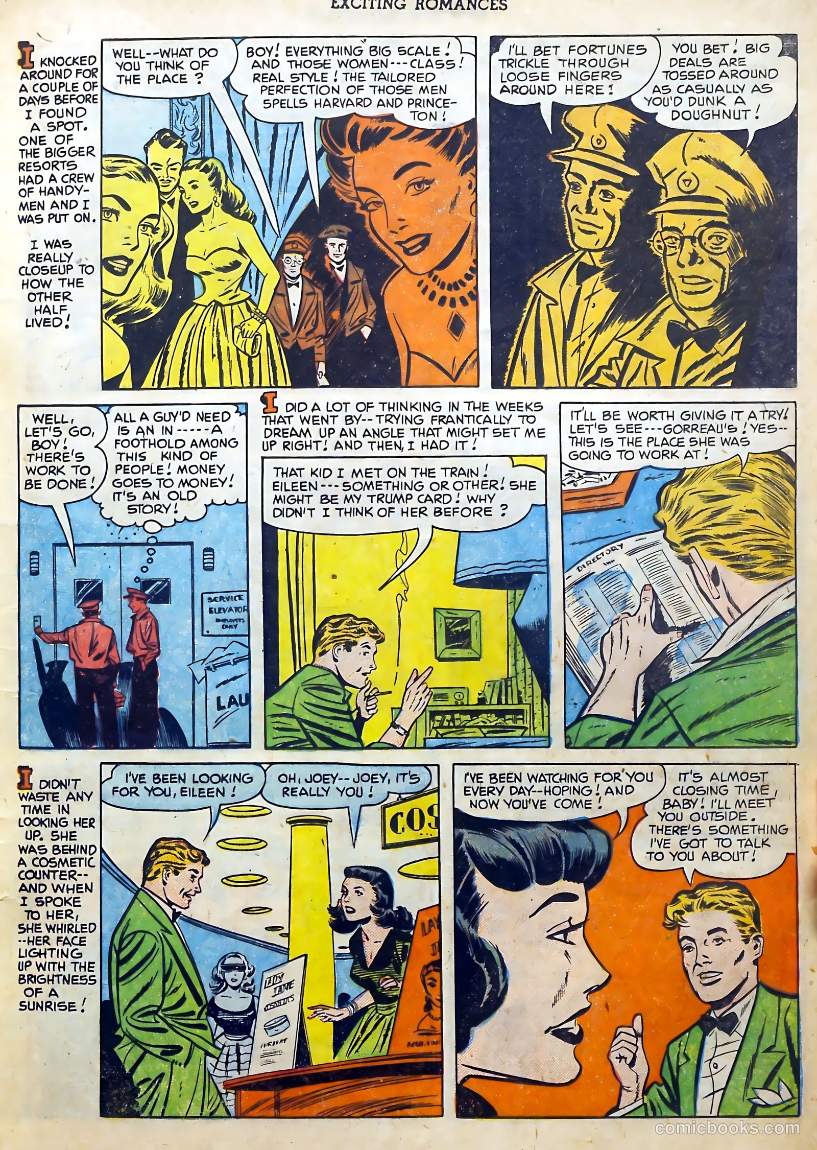 Exciting Romances #5 (1951) — page 17 of 36