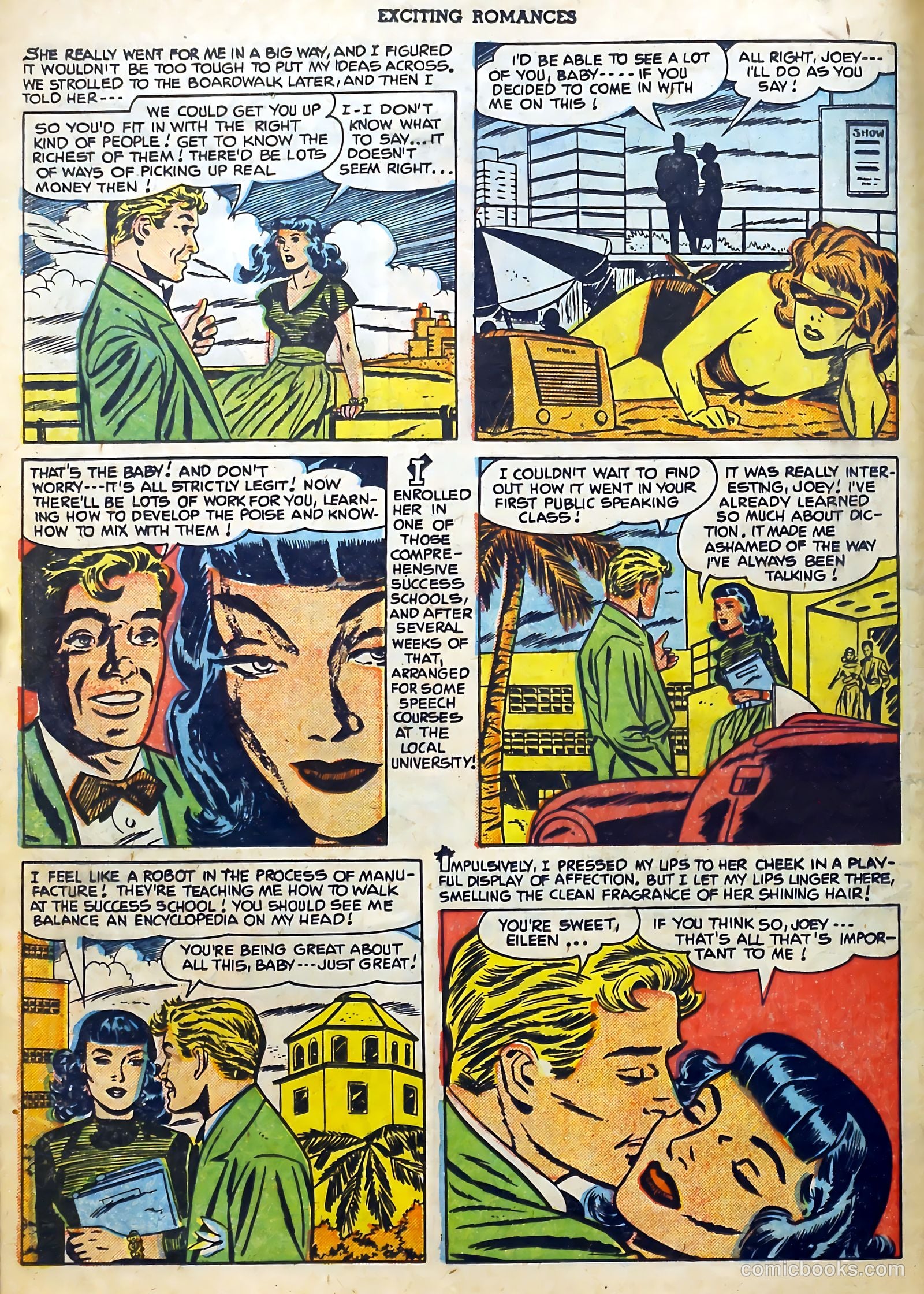 Exciting Romances #5 (1951) — page 18 of 36