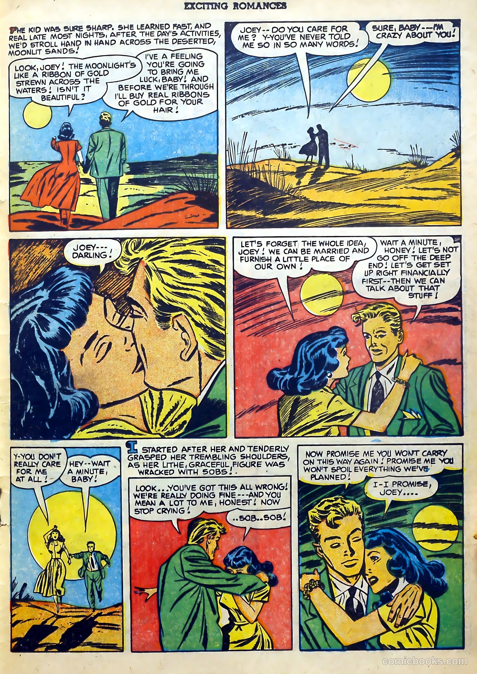 Exciting Romances #5 (1951) — page 19 of 36