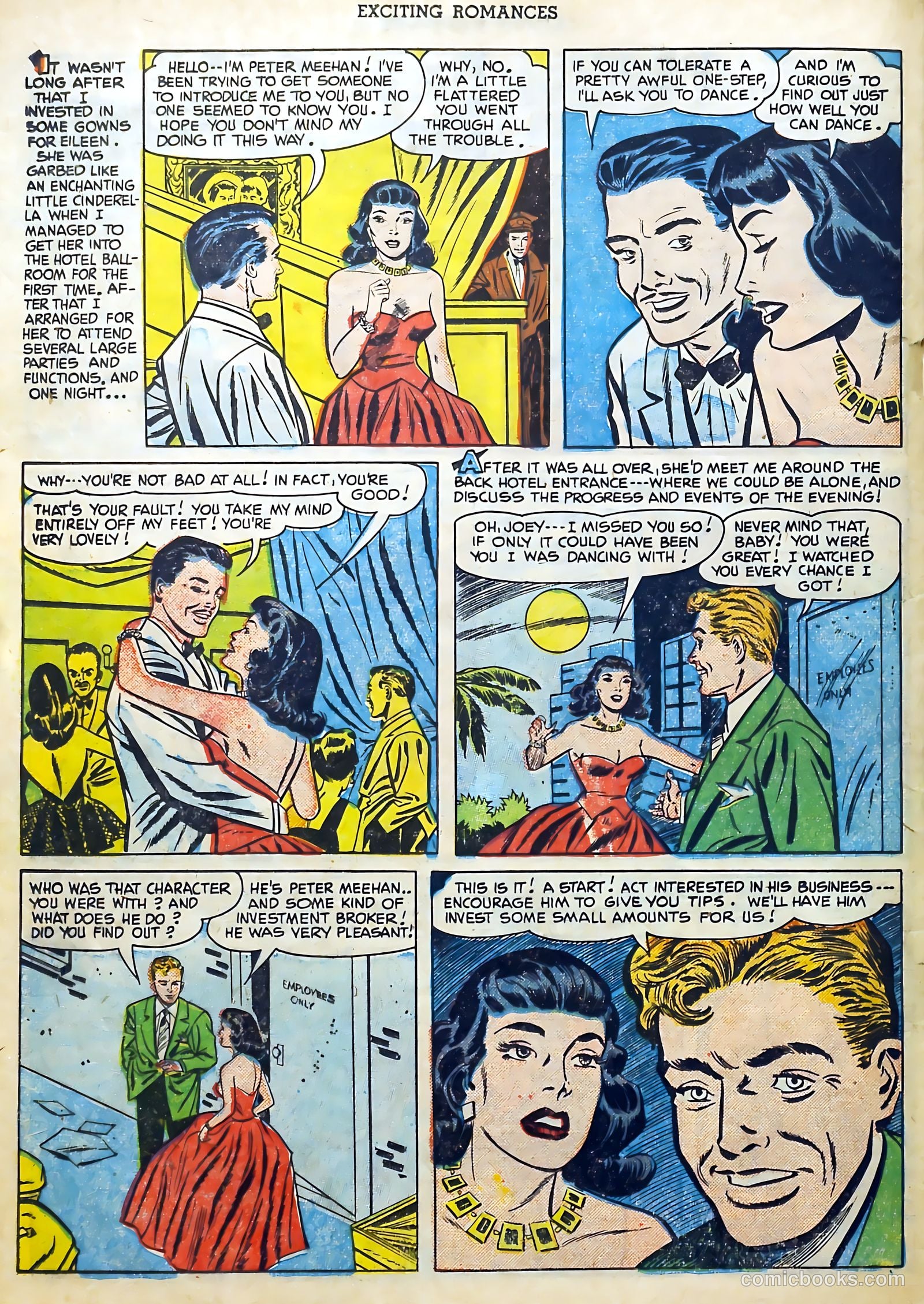 Exciting Romances #5 (1951) — page 20 of 36